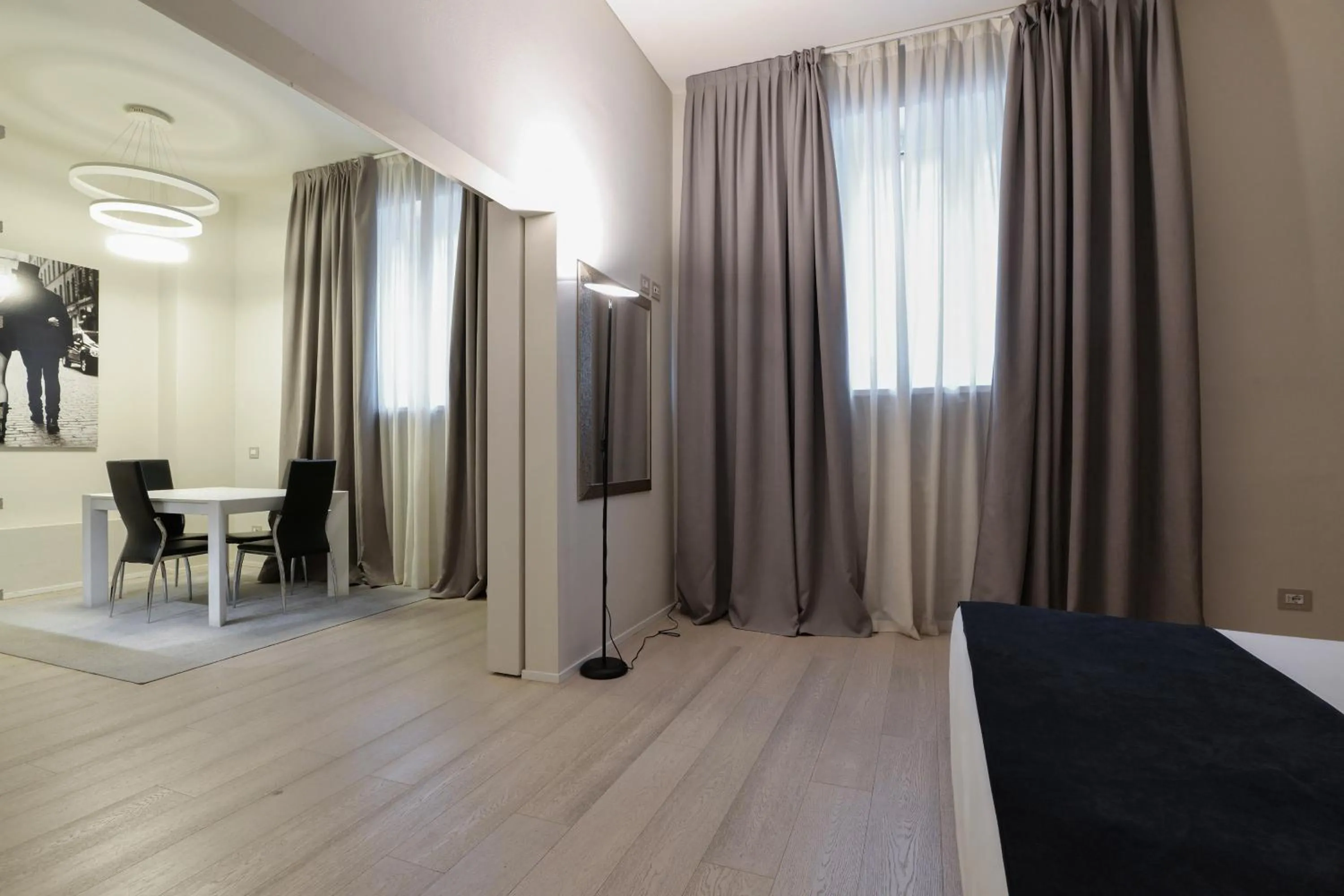 Bed in La Chambre Milano Guest House