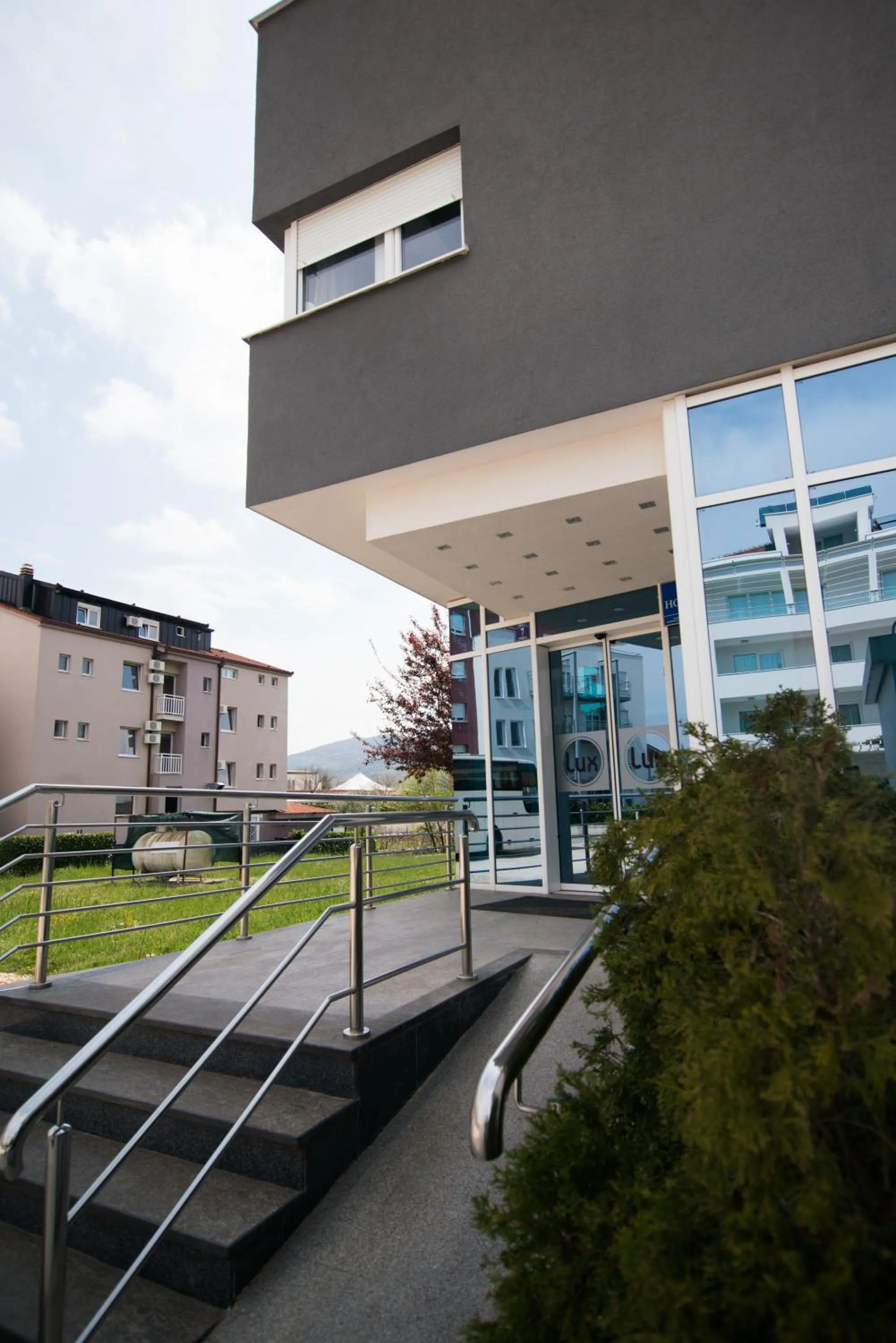 Facade/entrance in Hotel Lux