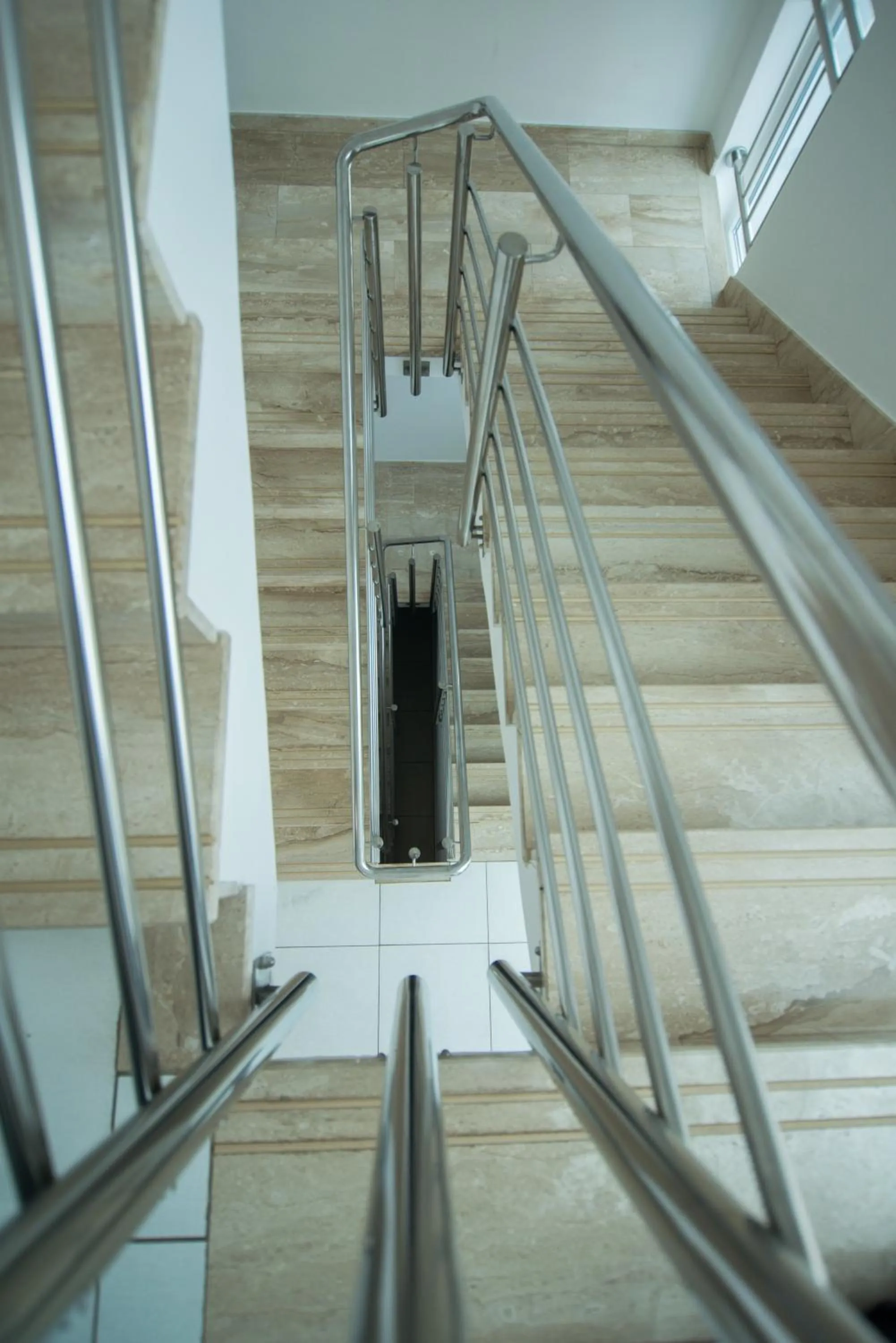 Bird's eye view in Hotel Lux