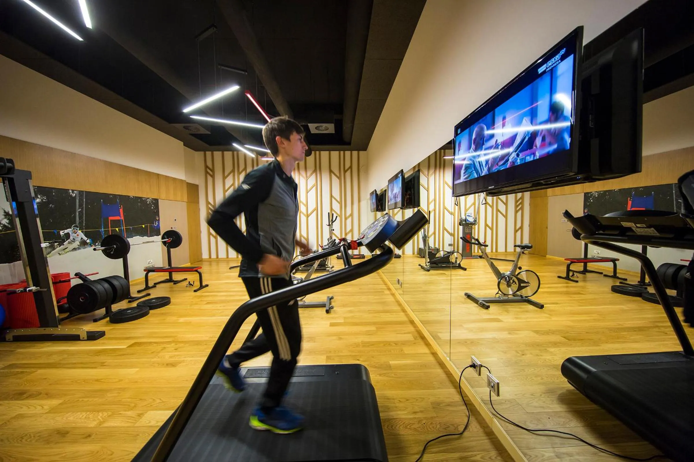 Fitness centre/facilities in Hotel Kopieniec Fizjo- Med & SPA