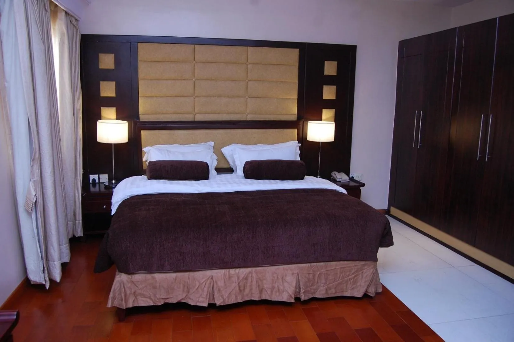 Bedroom, Bed in Owu Crown Hotel Ibadan