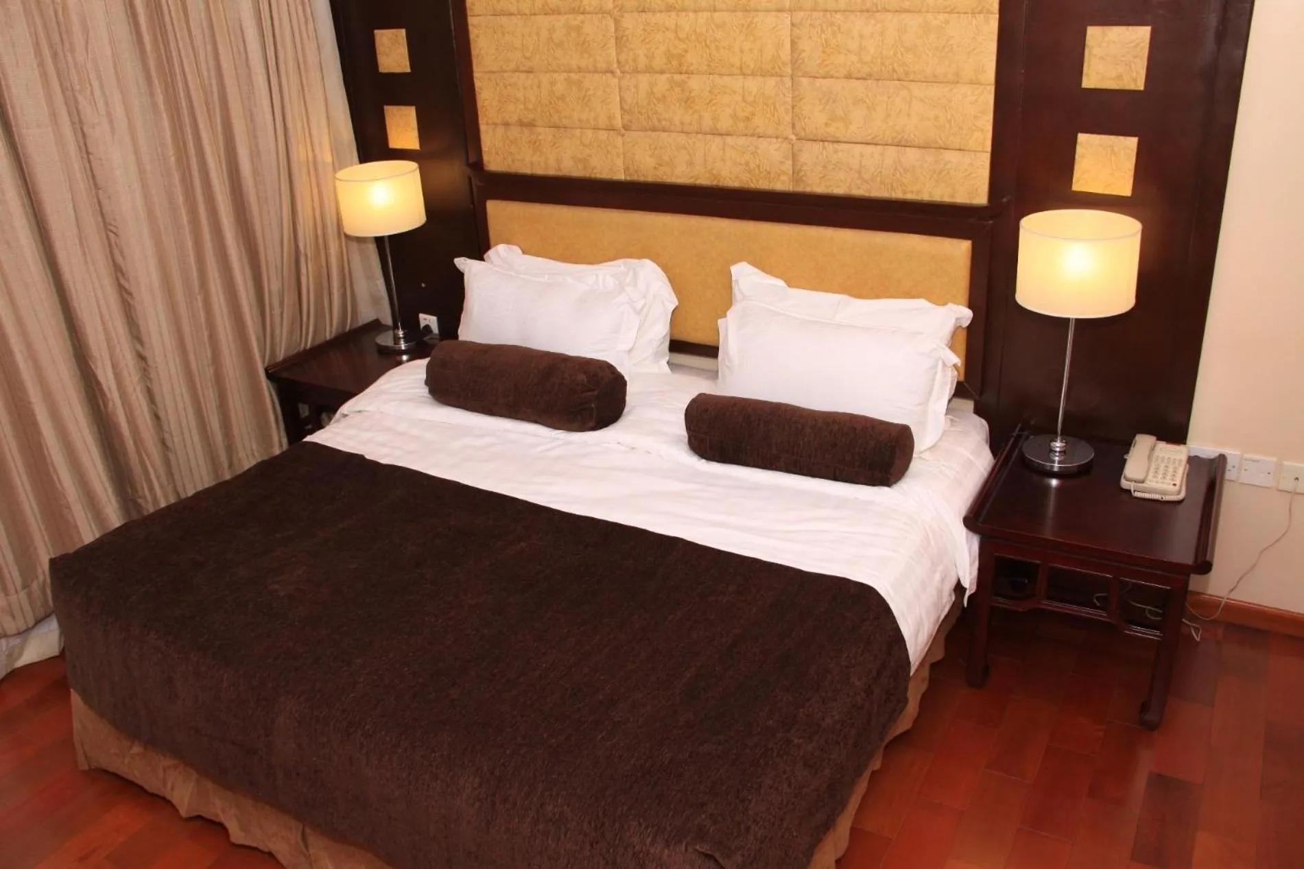 Bed in Owu Crown Hotel Ibadan