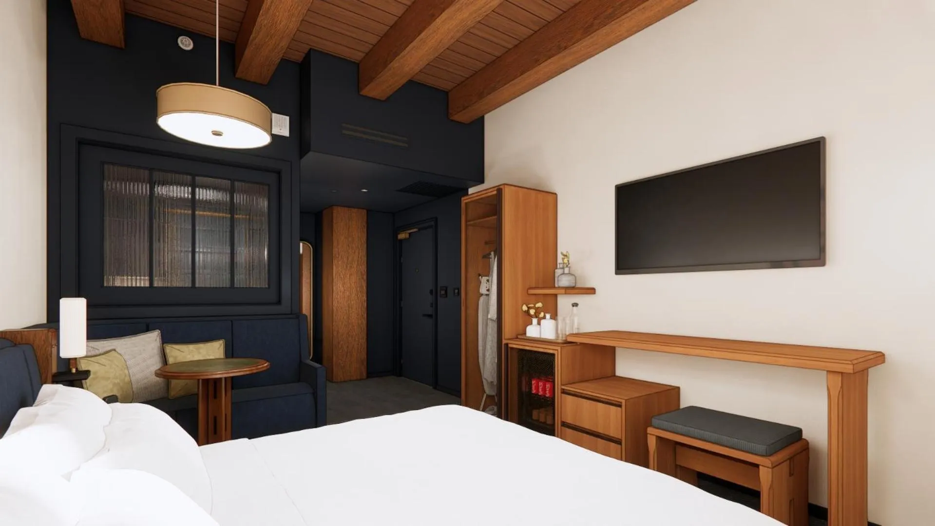 TV and multimedia, Bed in Populus Seattle