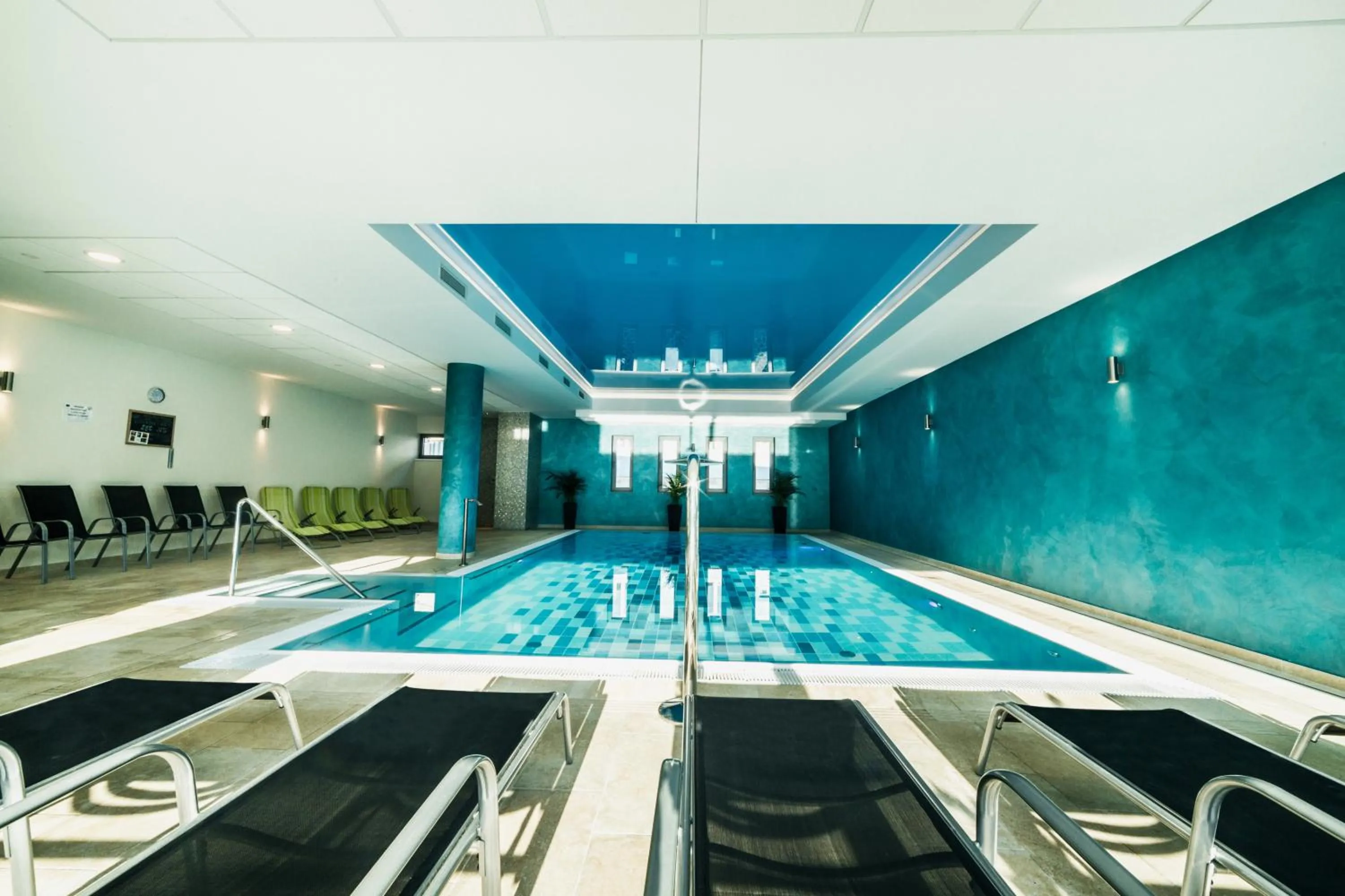 Swimming pool in Wellness Hotel Panorama