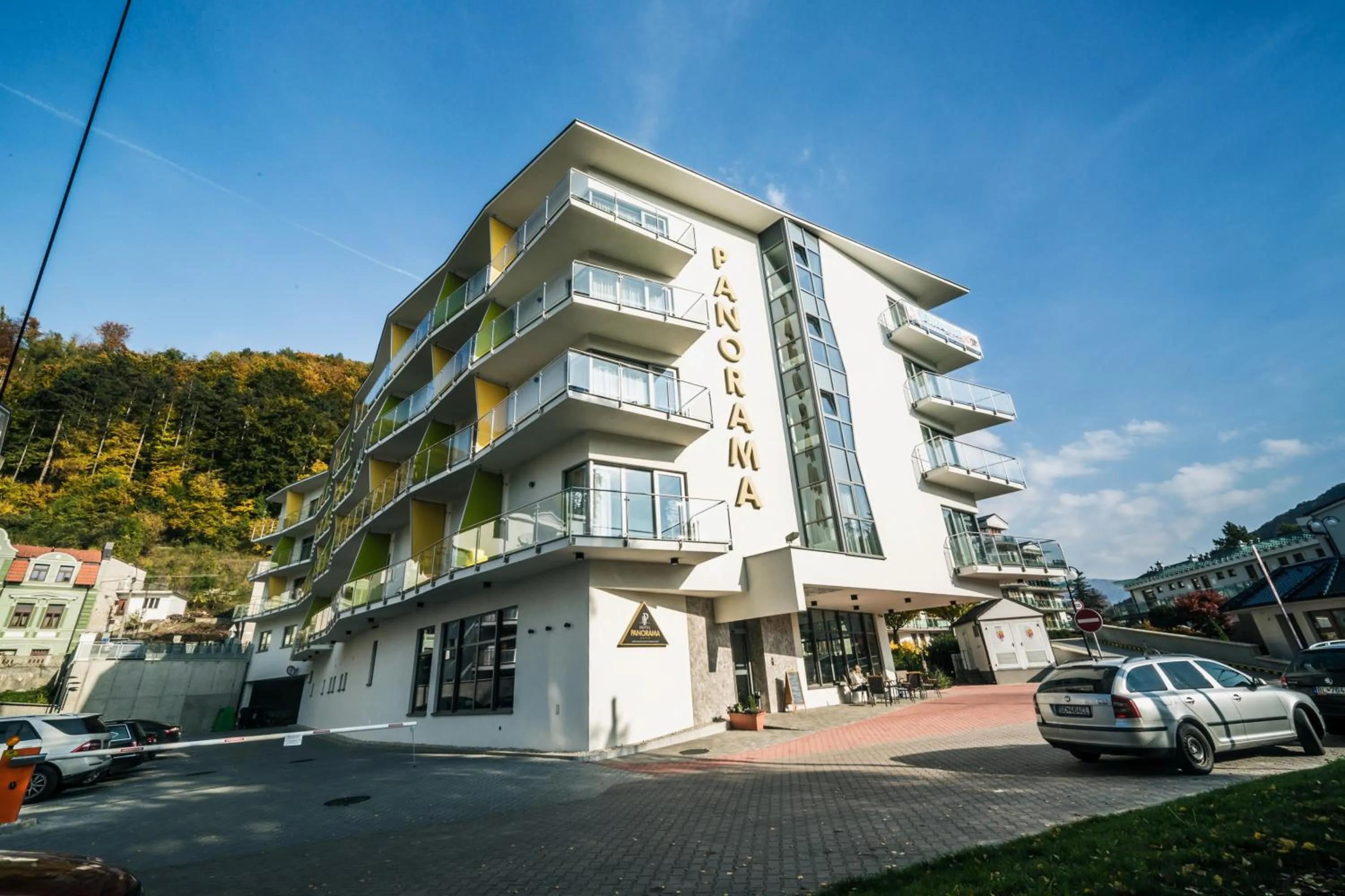 Facade/entrance in Wellness Hotel Panorama