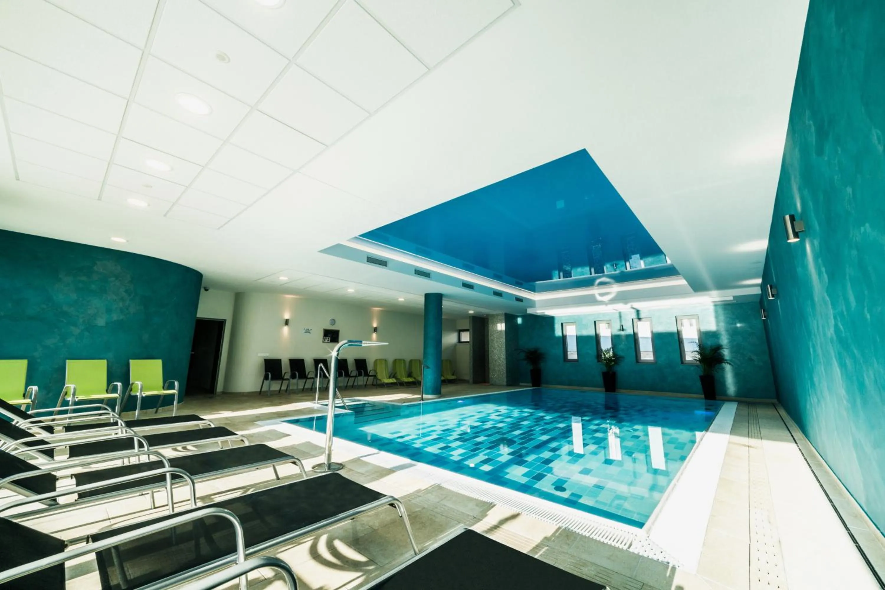 Swimming pool in Wellness Hotel Panorama