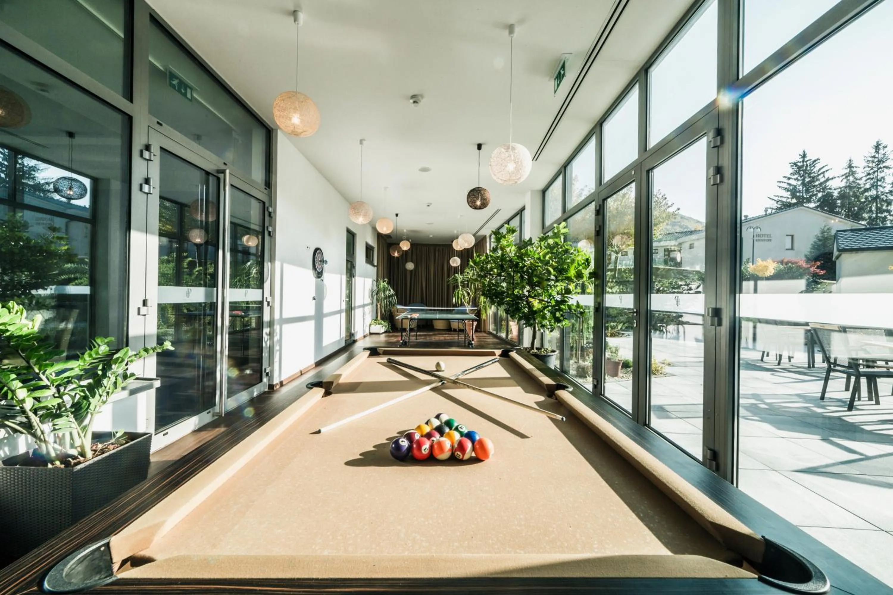 Billiard in Wellness Hotel Panorama