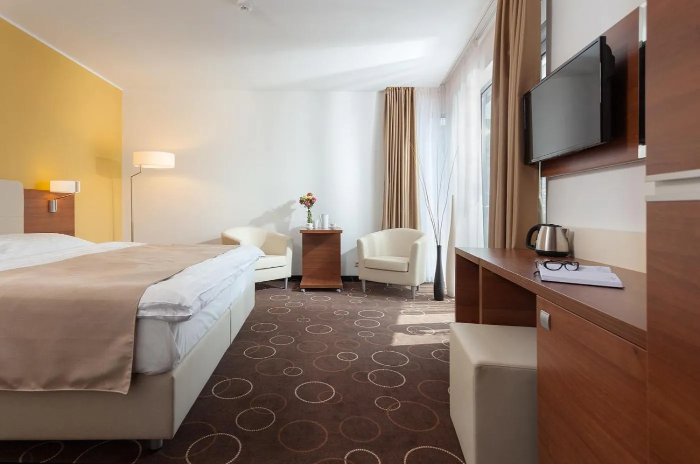 Day, Bed in Wellness Hotel Panorama