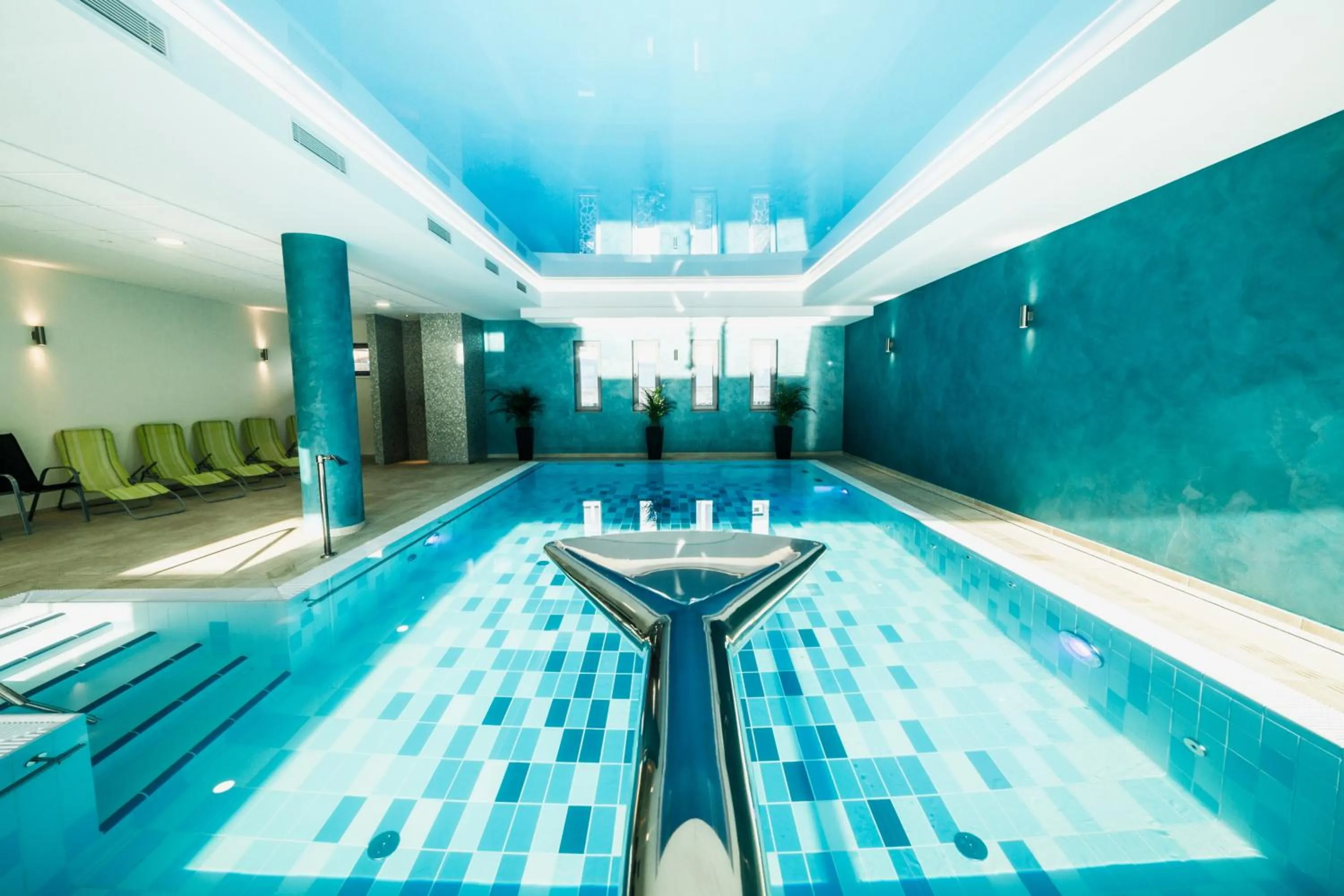 Swimming pool in Wellness Hotel Panorama