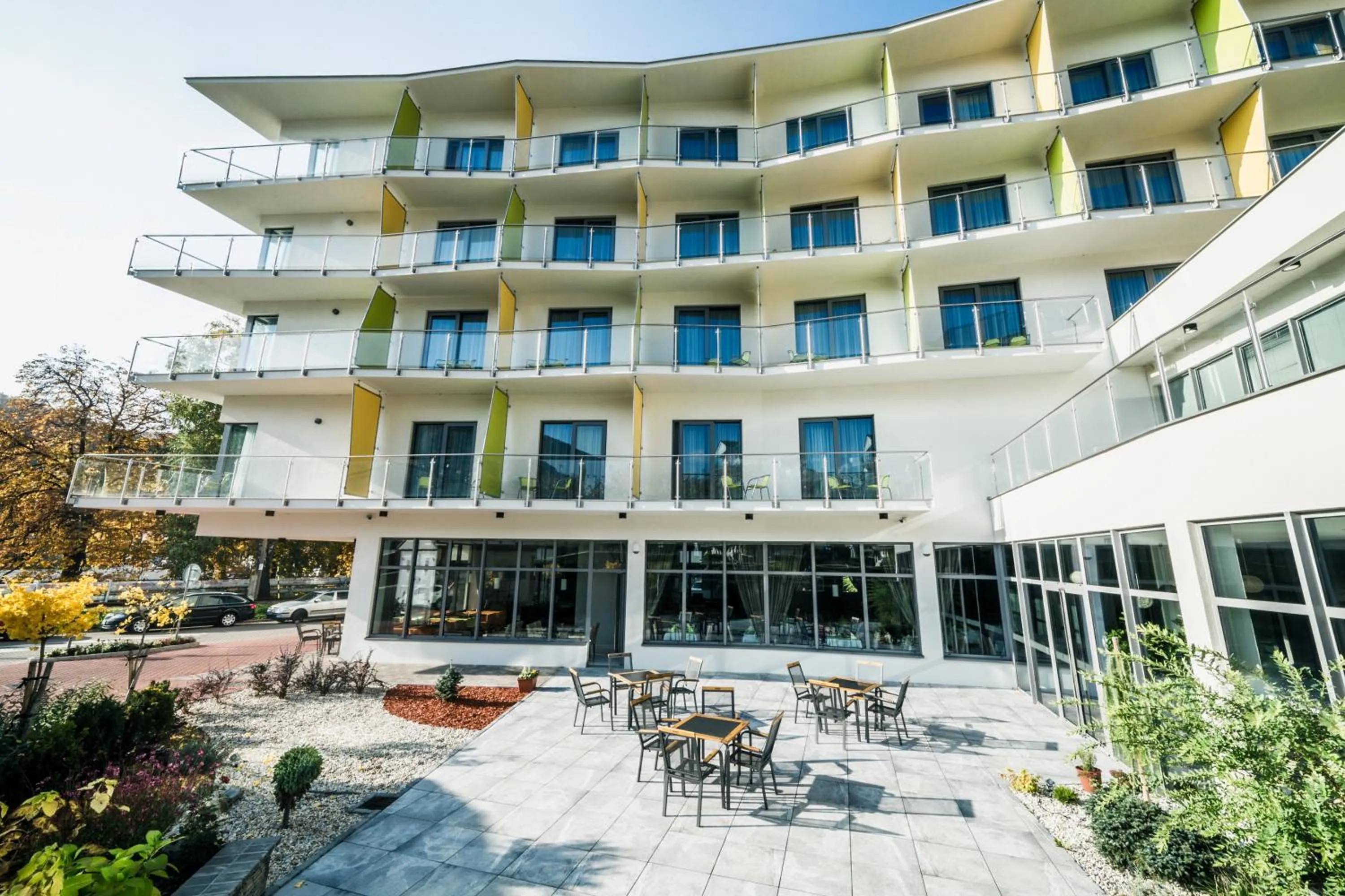 Facade/entrance in Wellness Hotel Panorama