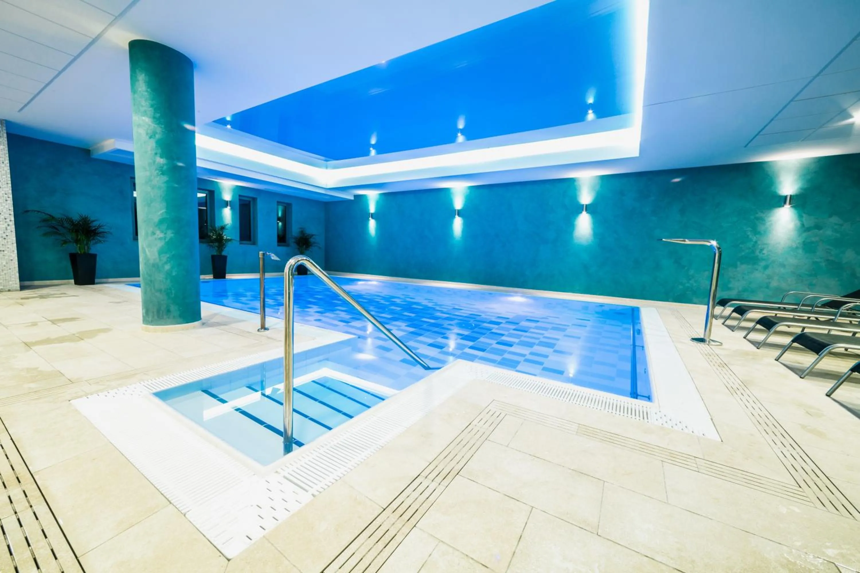Swimming pool in Wellness Hotel Panorama