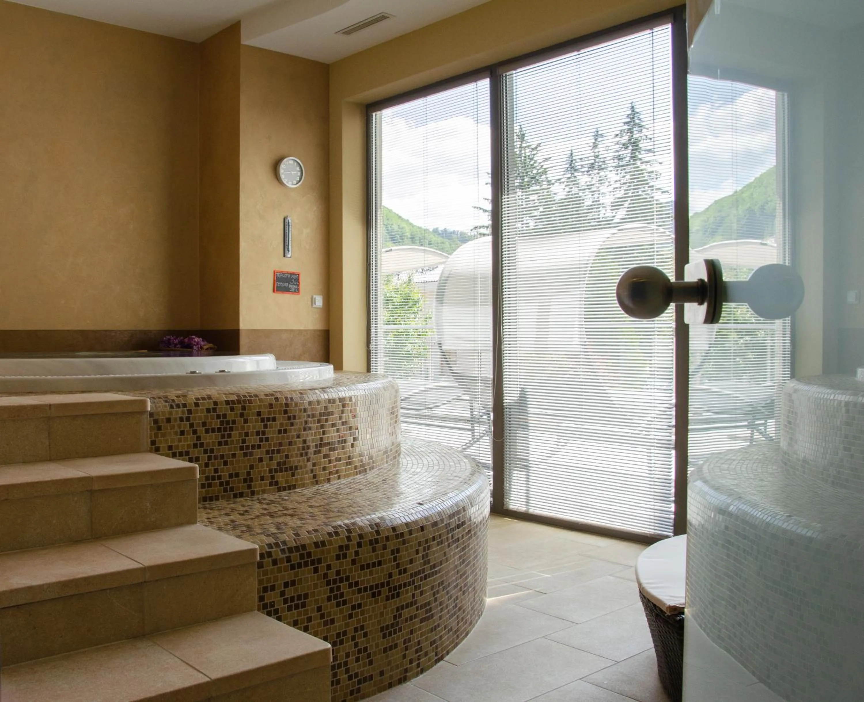 Sauna in Wellness Hotel Panorama