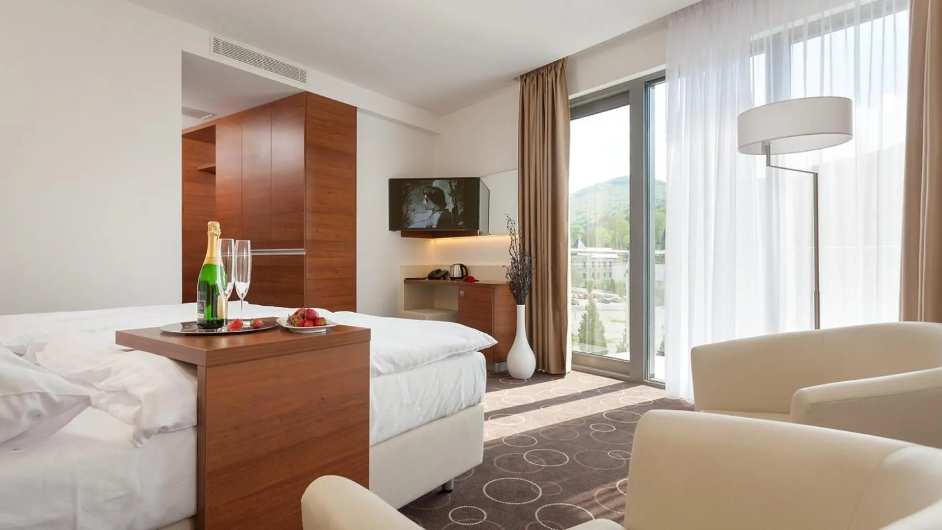 Day, Bed in Wellness Hotel Panorama