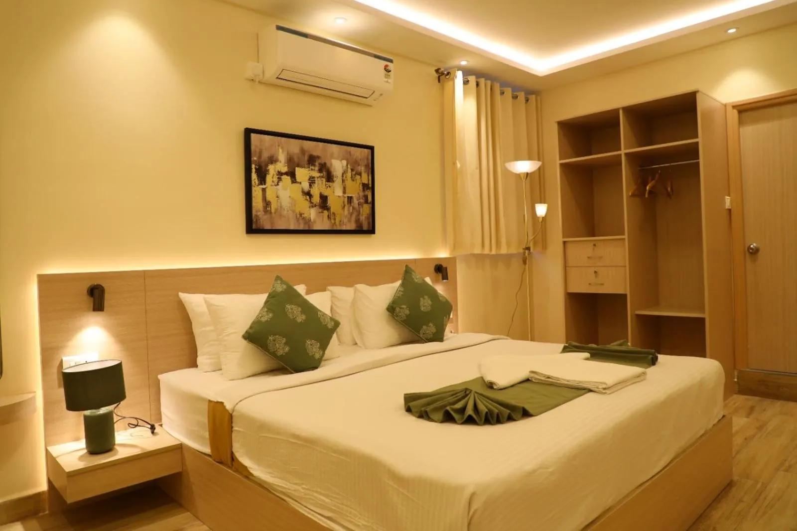 Bed in Hotel Green parrot