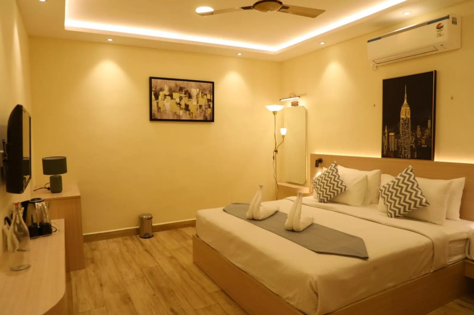 Bed in Hotel Green parrot