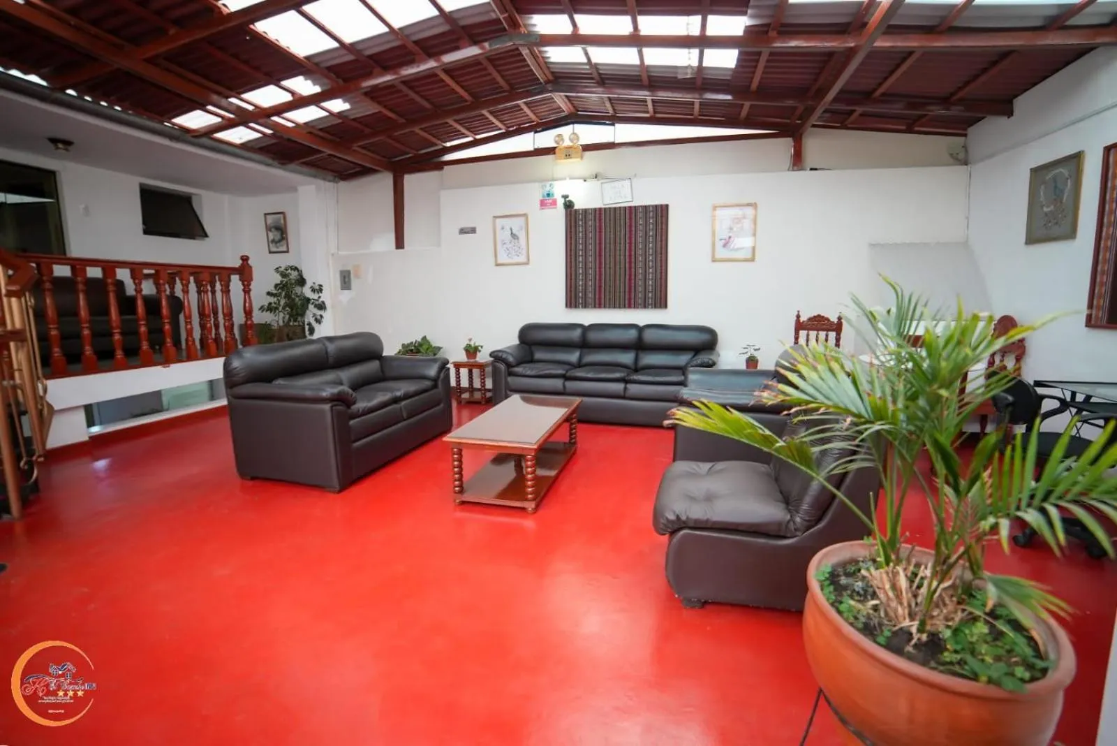 Living room in El Cumbe Inn