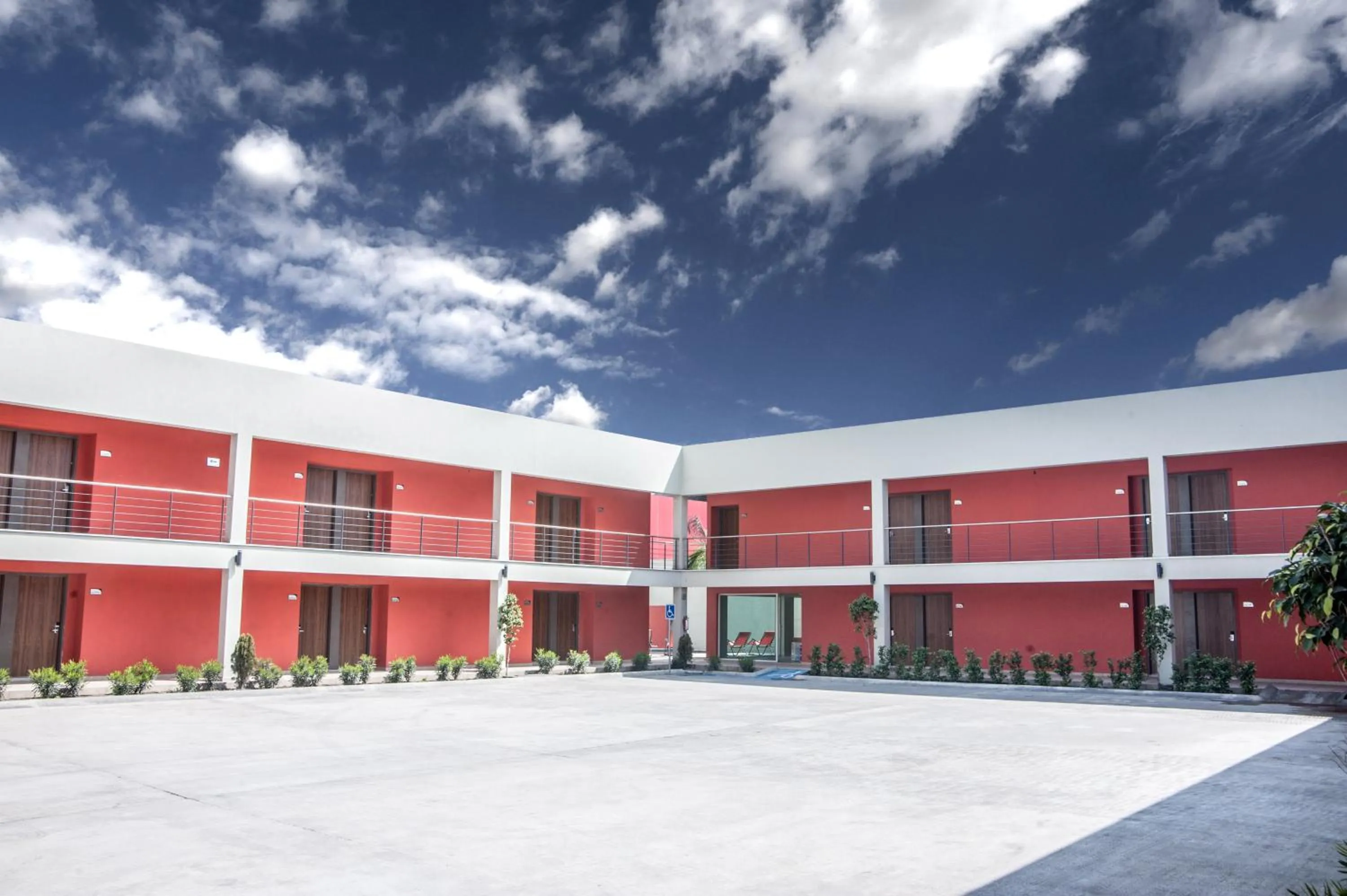 Property building in MBM Red Sun Hotel