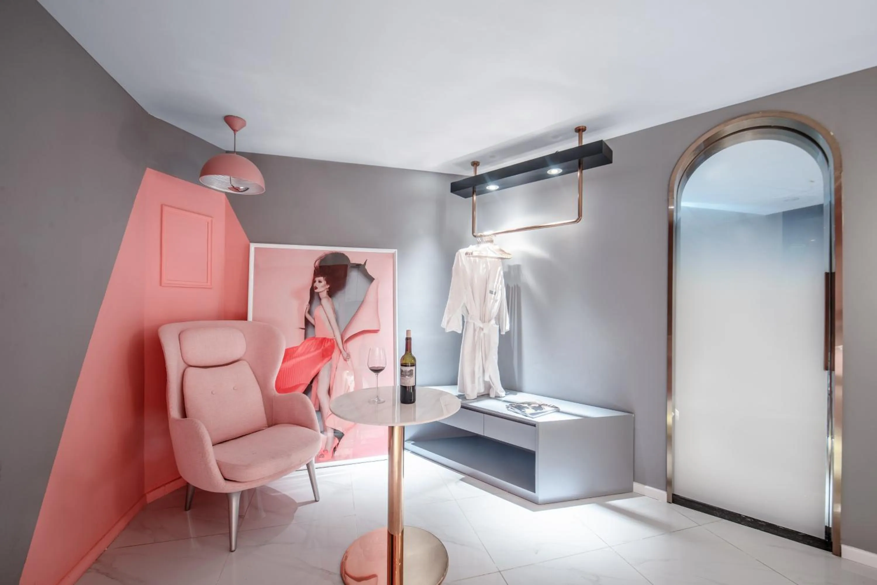 Seating area in ReVia Skyline River View Hotel Chongging