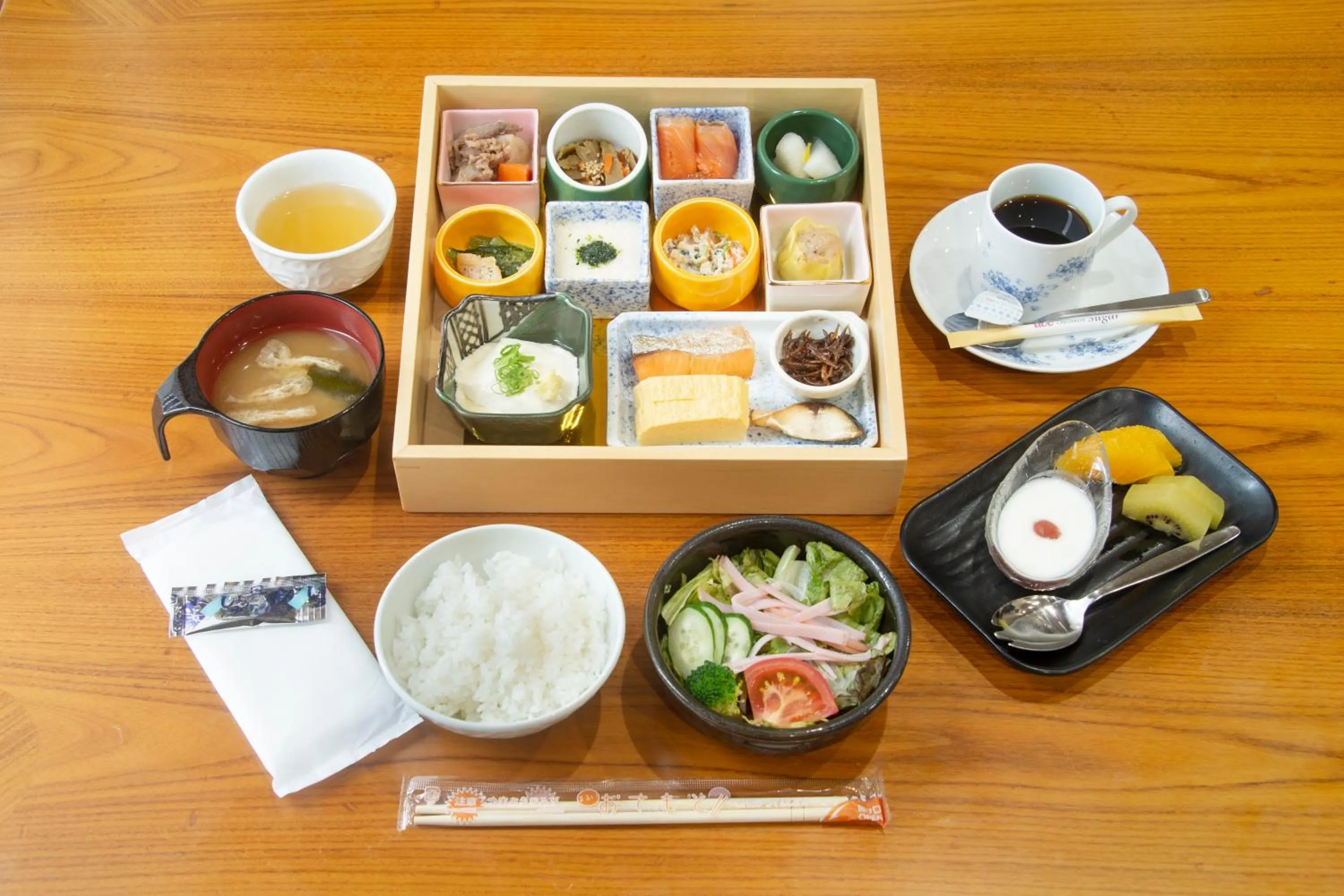 Breakfast in Arima Onsen Motoyu Ryuusenkaku