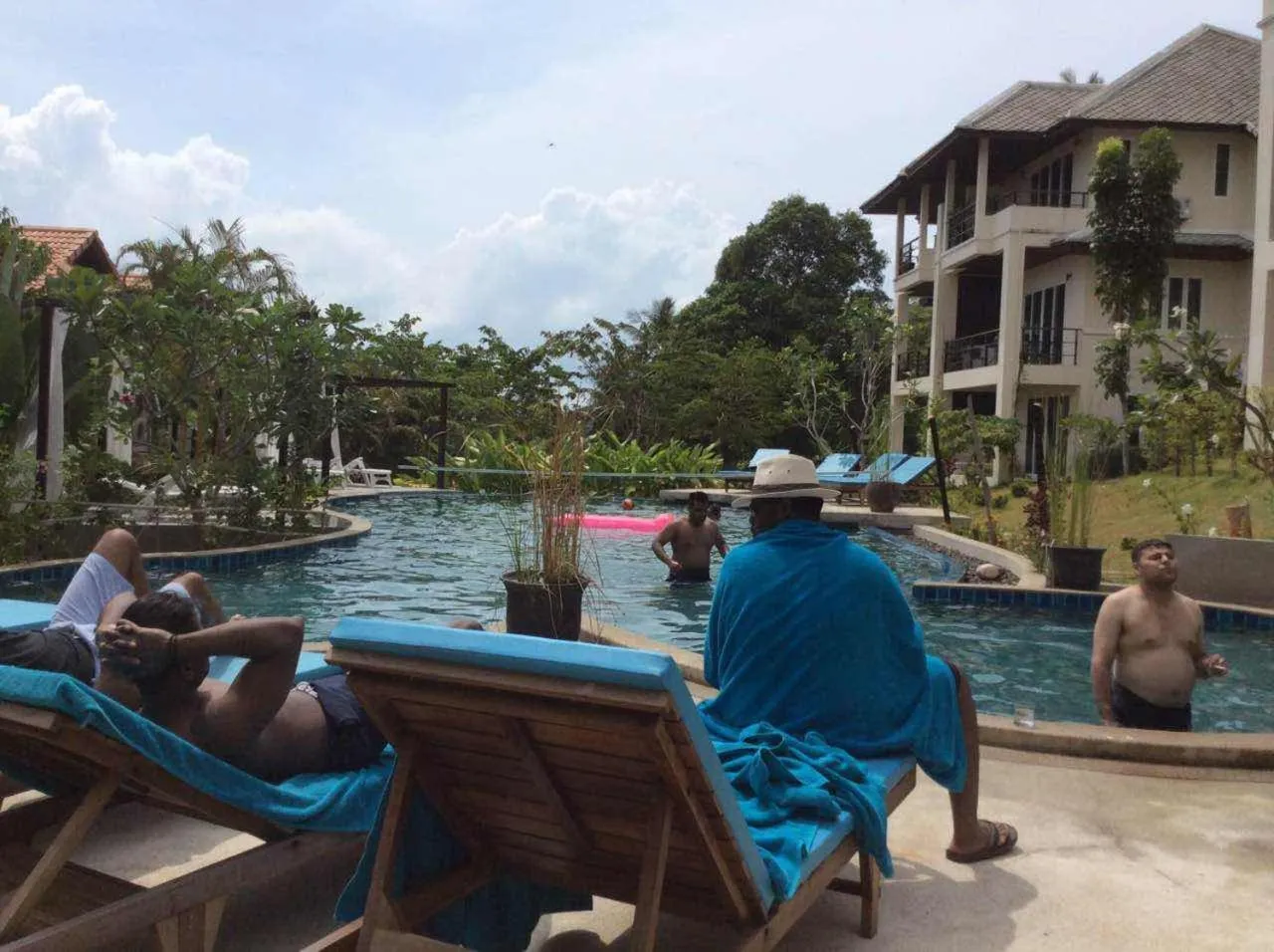 group of guests in TROPICA - Villas Resort