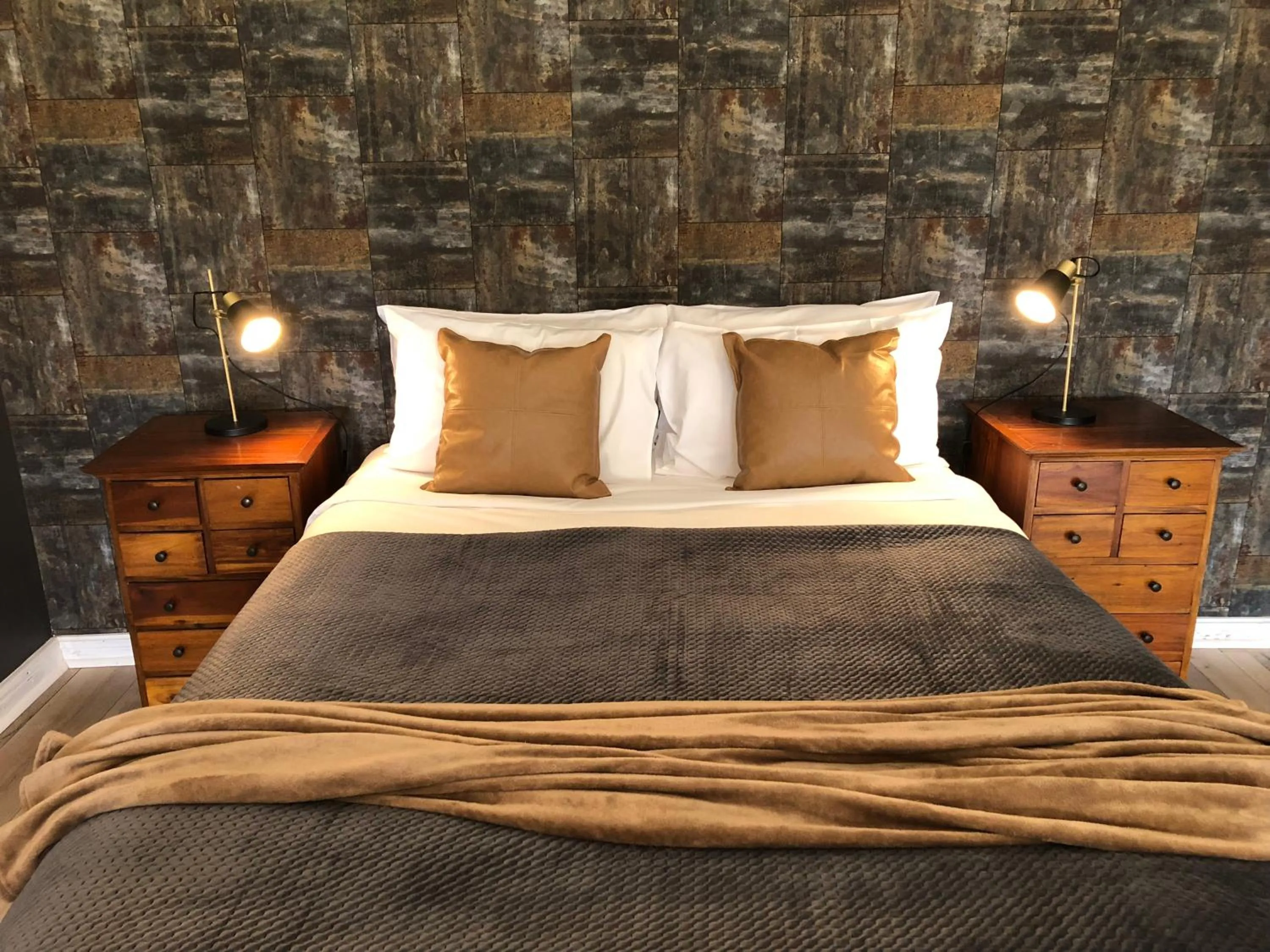 Bed in Amande Bed and Breakfast