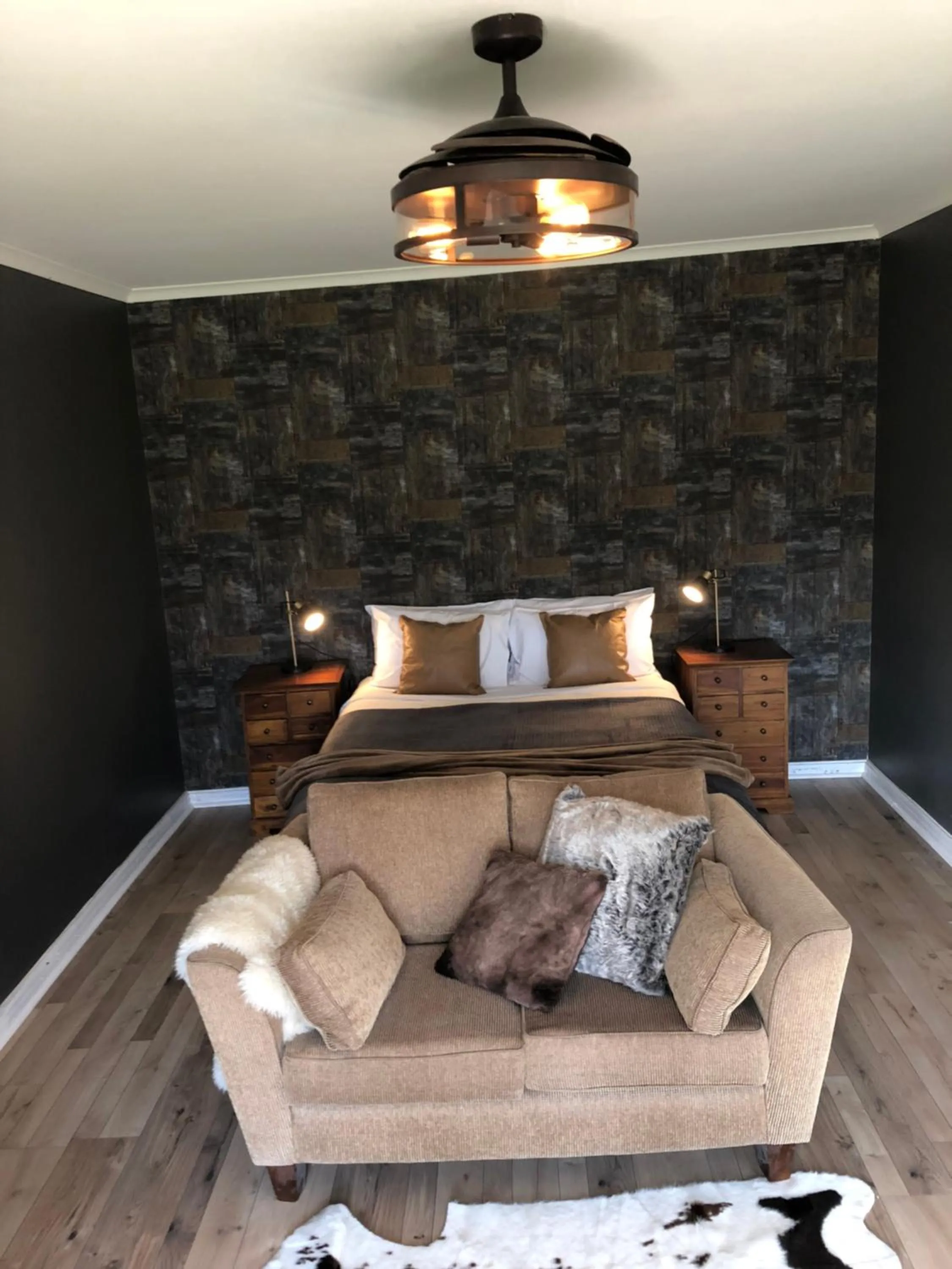 Bed in Amande Bed and Breakfast