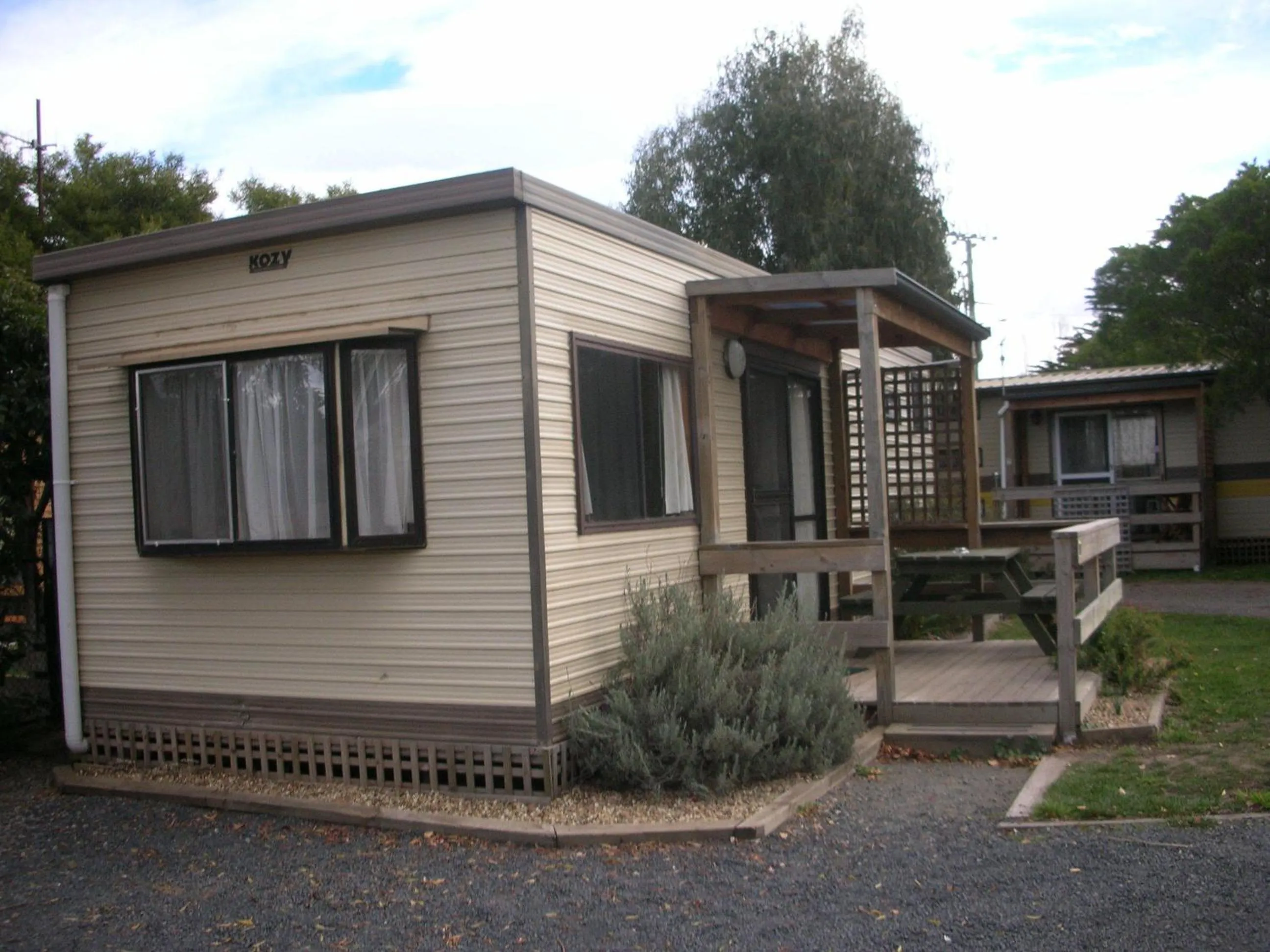 Facade/entrance in Triabunna Cabin & Caravan Park