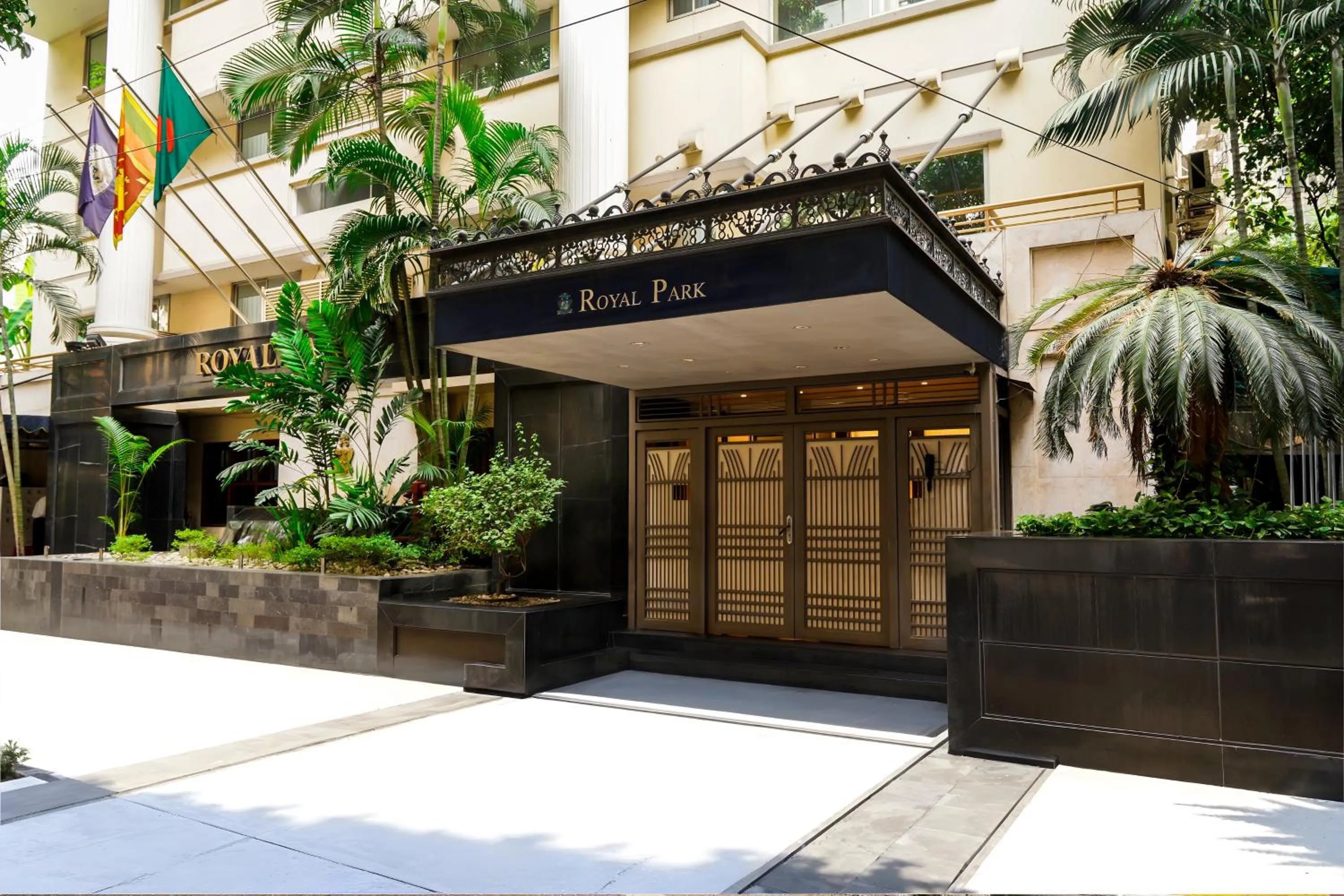 Property building in Royal Park Residence Hotel