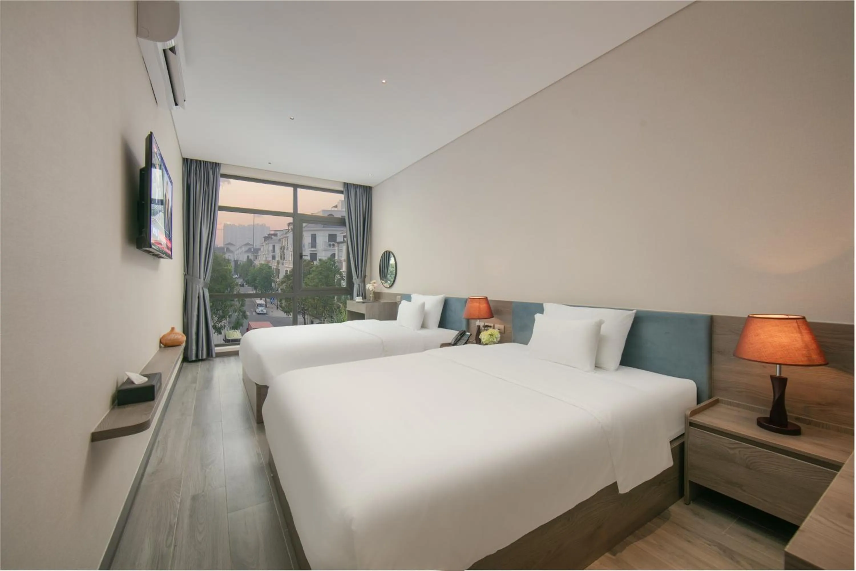 Bedroom, Bed in PCA HOTEL 2 - Vinhomes Ocean Park