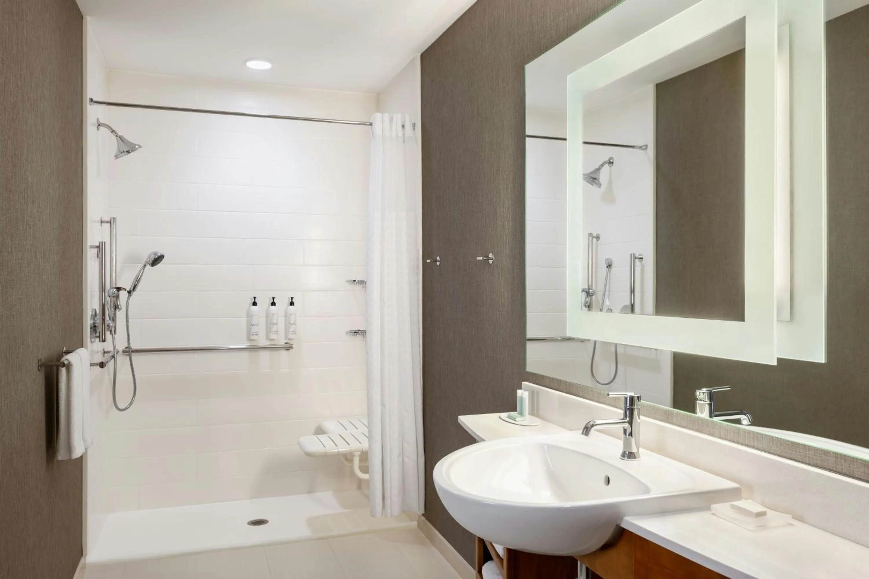 Bathroom in SpringHill Suites by Marriott Los Angeles Burbank/Downtown