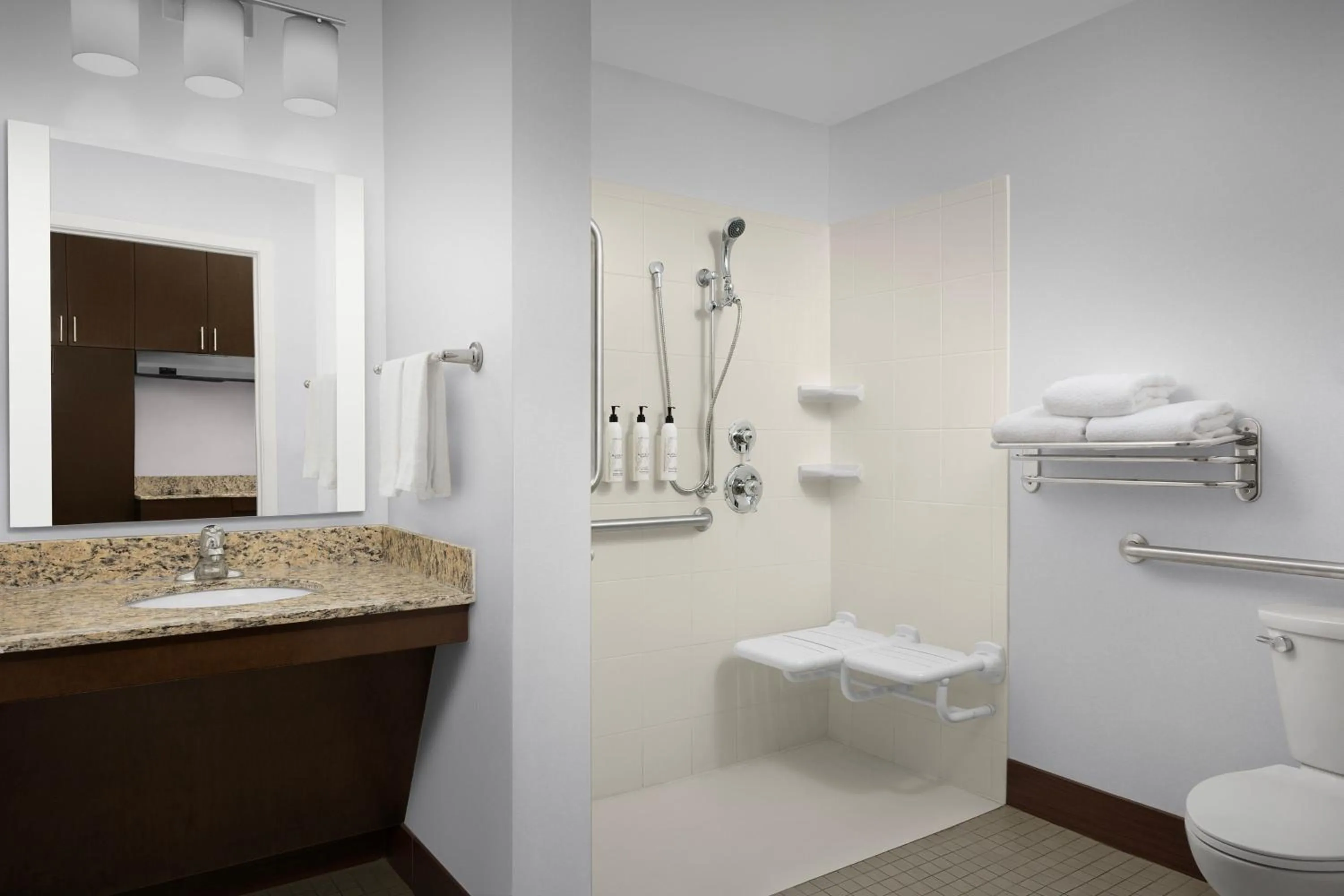 Bathroom in TownePlace Suites by Marriott Goldsboro