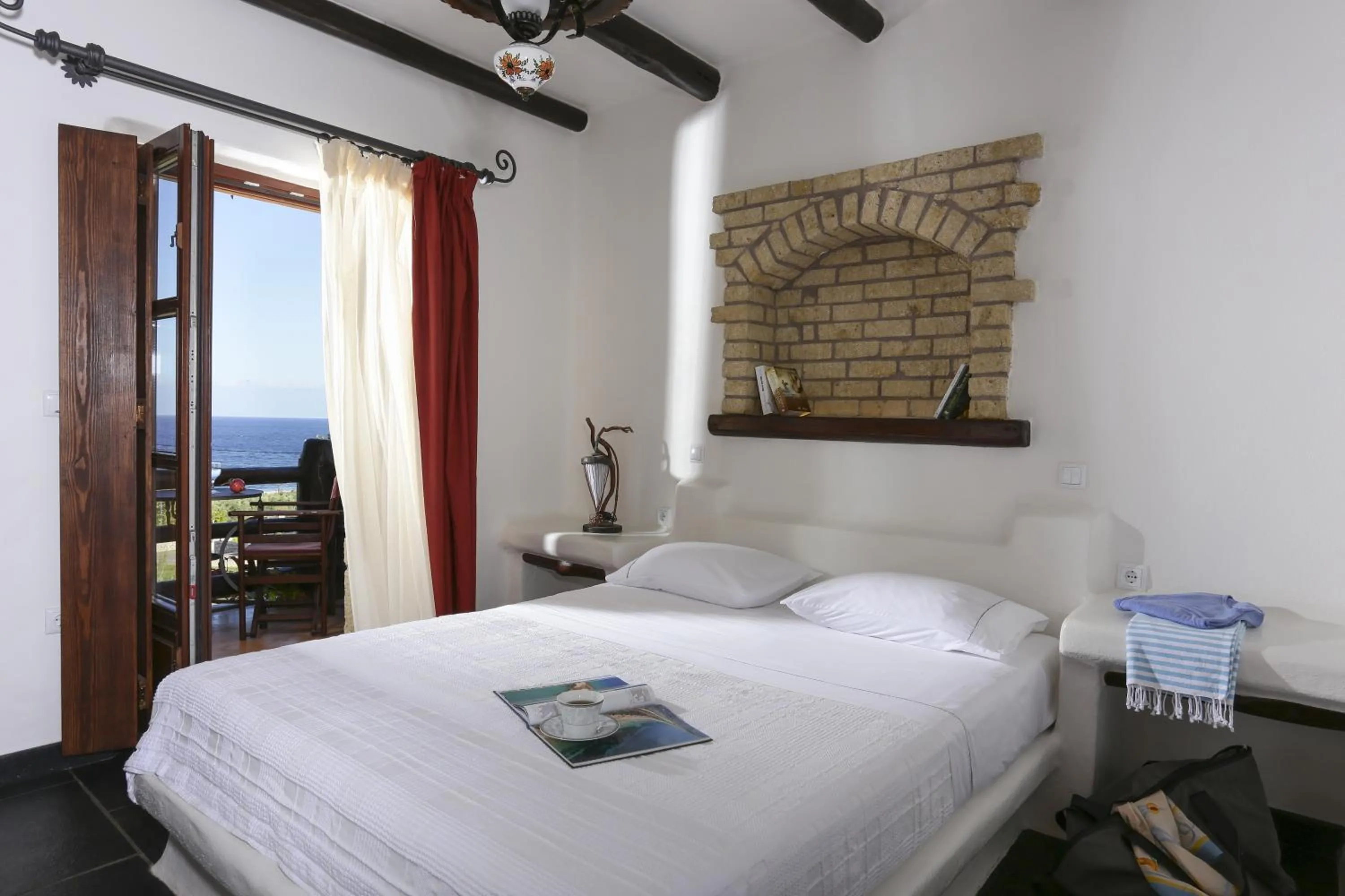 Bedroom in Astrolithos Boutique