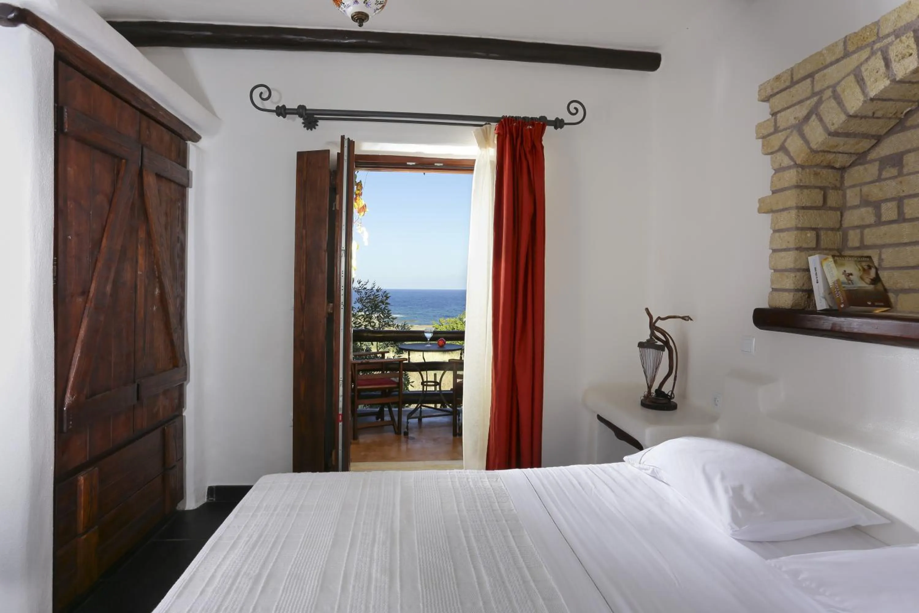 Bedroom in Astrolithos Boutique