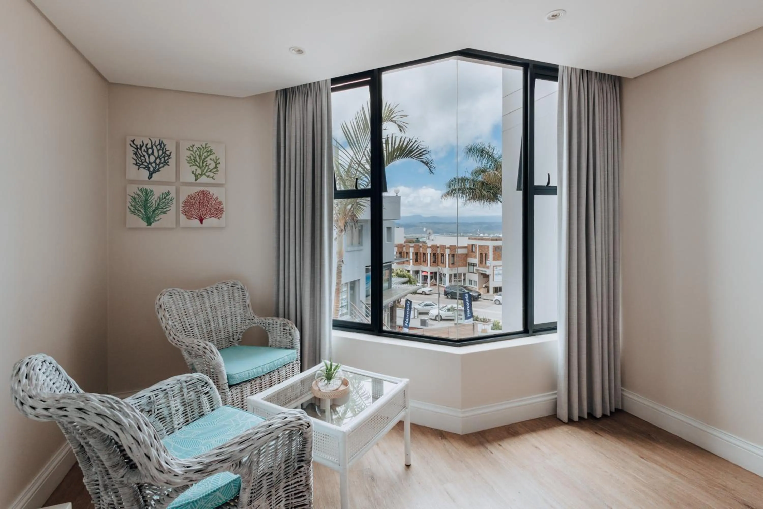 Seating area in Bayview Hotel
