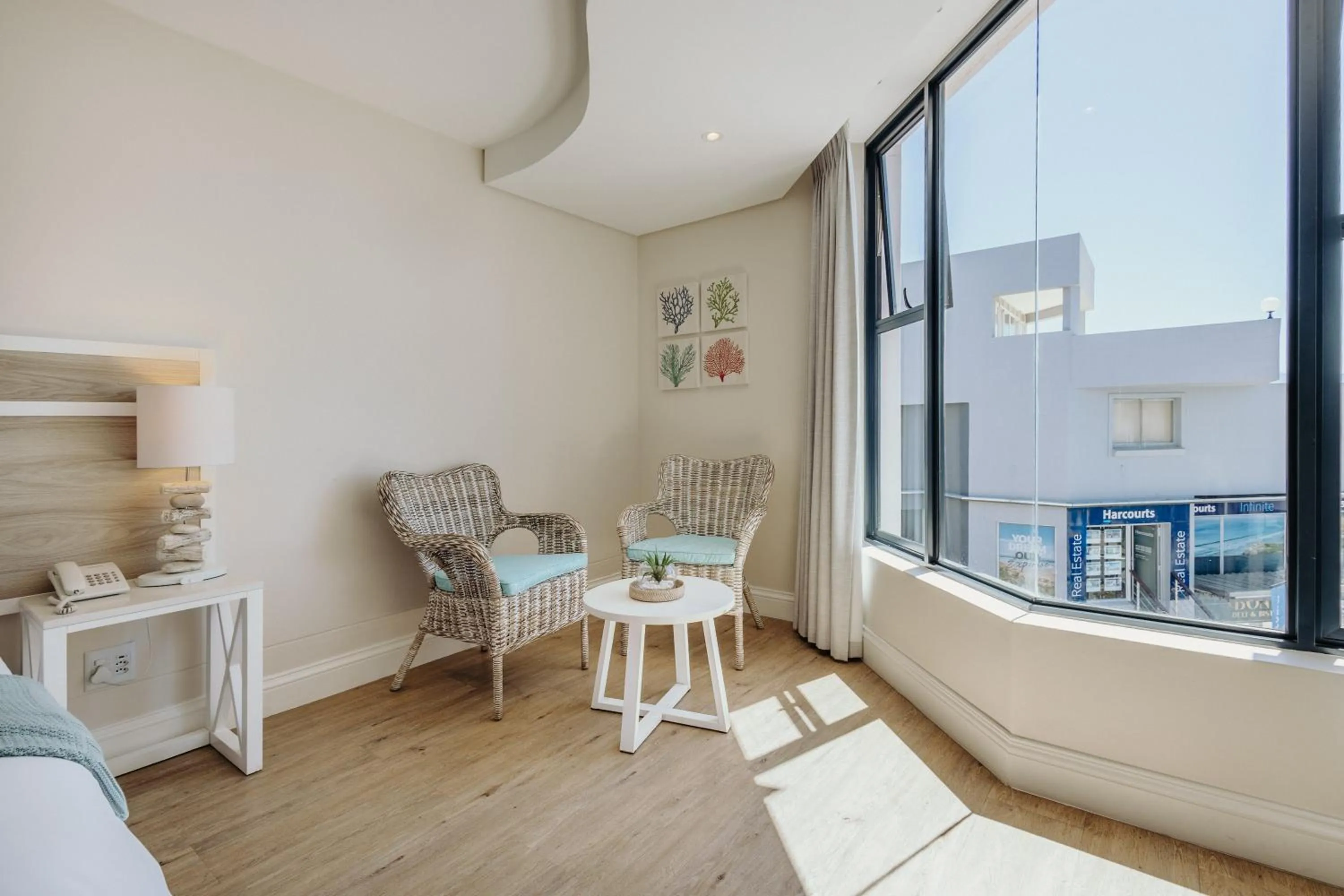 Seating area in Bayview Hotel
