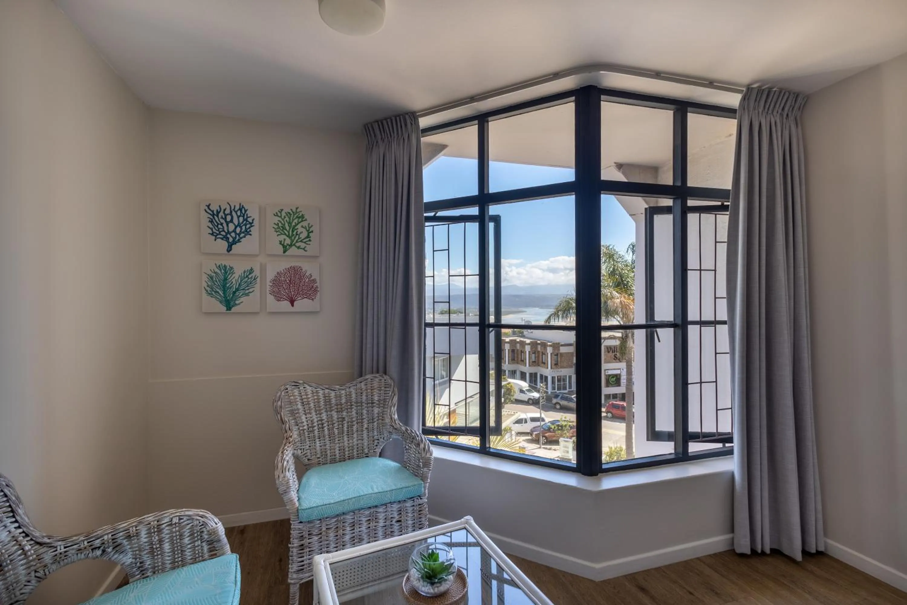 Seating area in Bayview Hotel