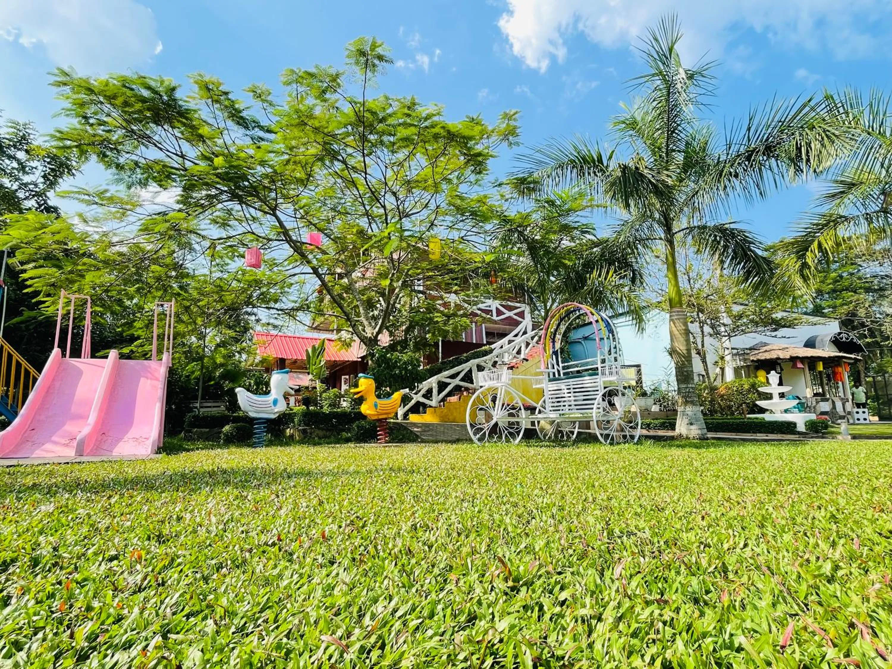 Children play ground in Rangauti Resort