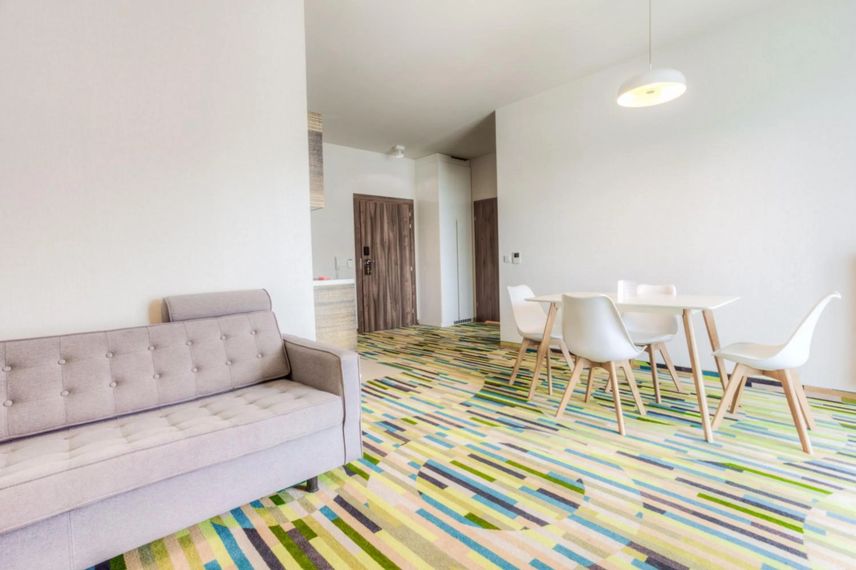 Living room in Baltic Park Molo Apartments by Zdrojowa