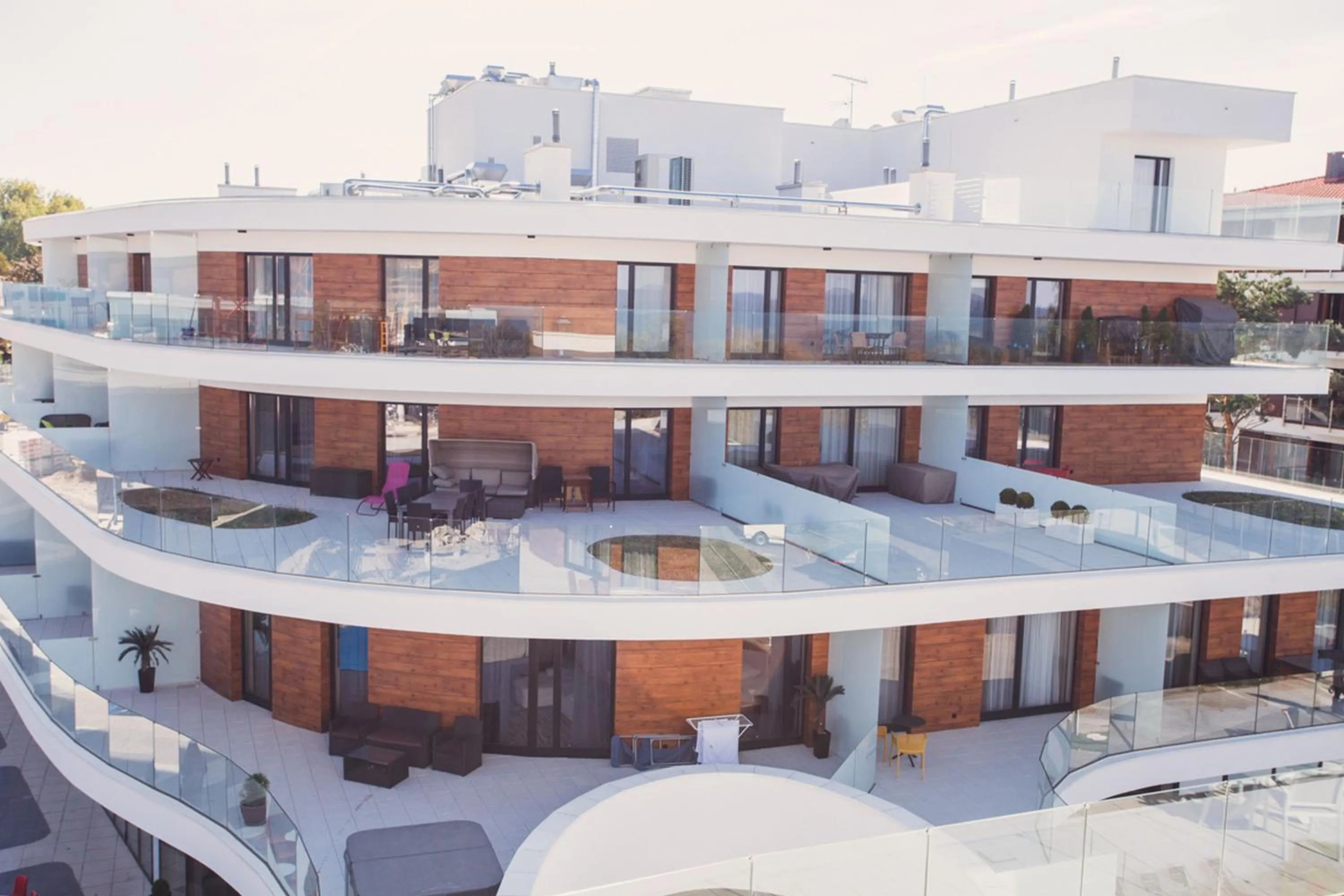 Property building in Baltic Park Molo Apartments by Zdrojowa