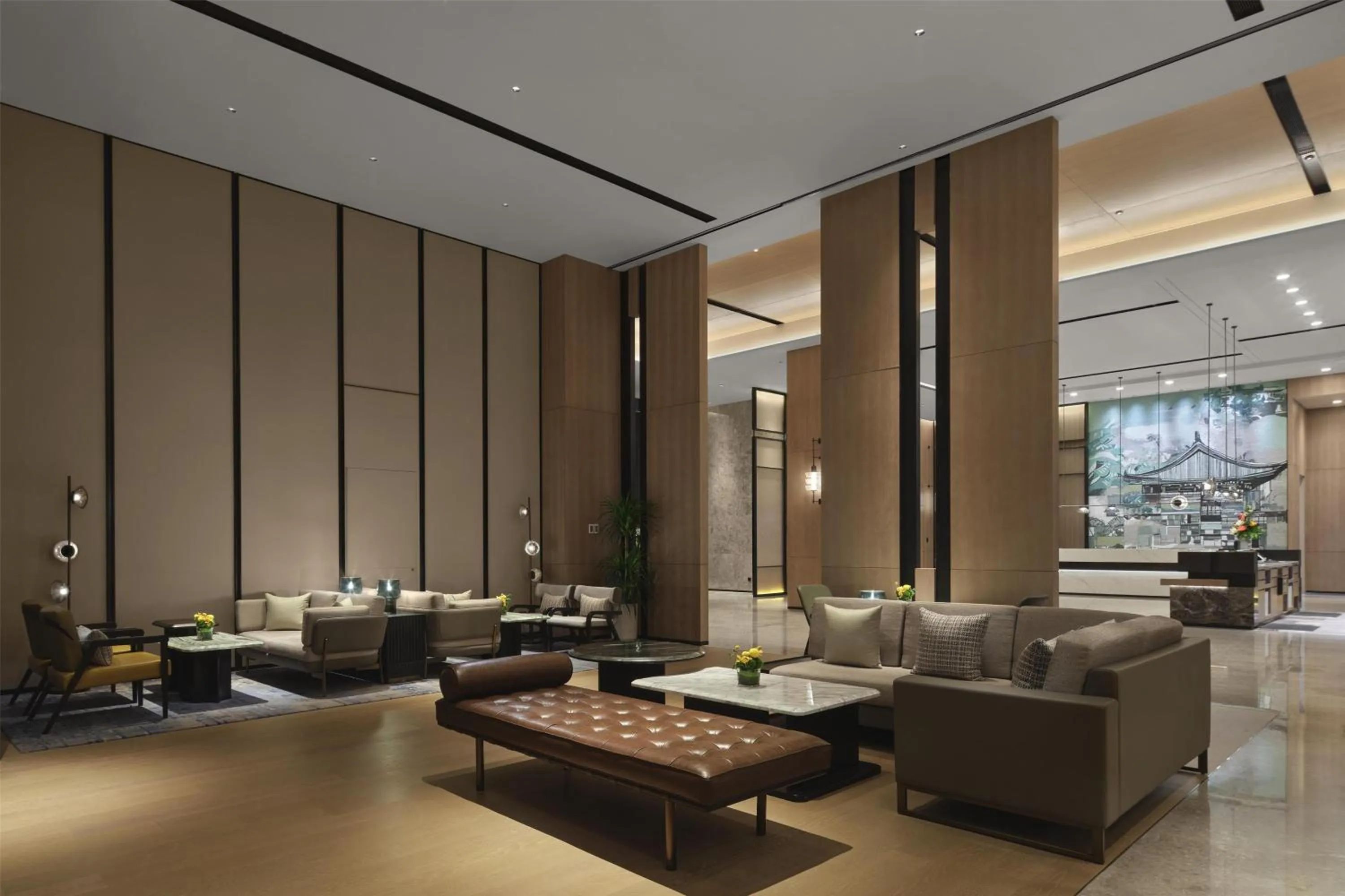 Lobby or reception in Doubletree By Hilton Zhengzhou East