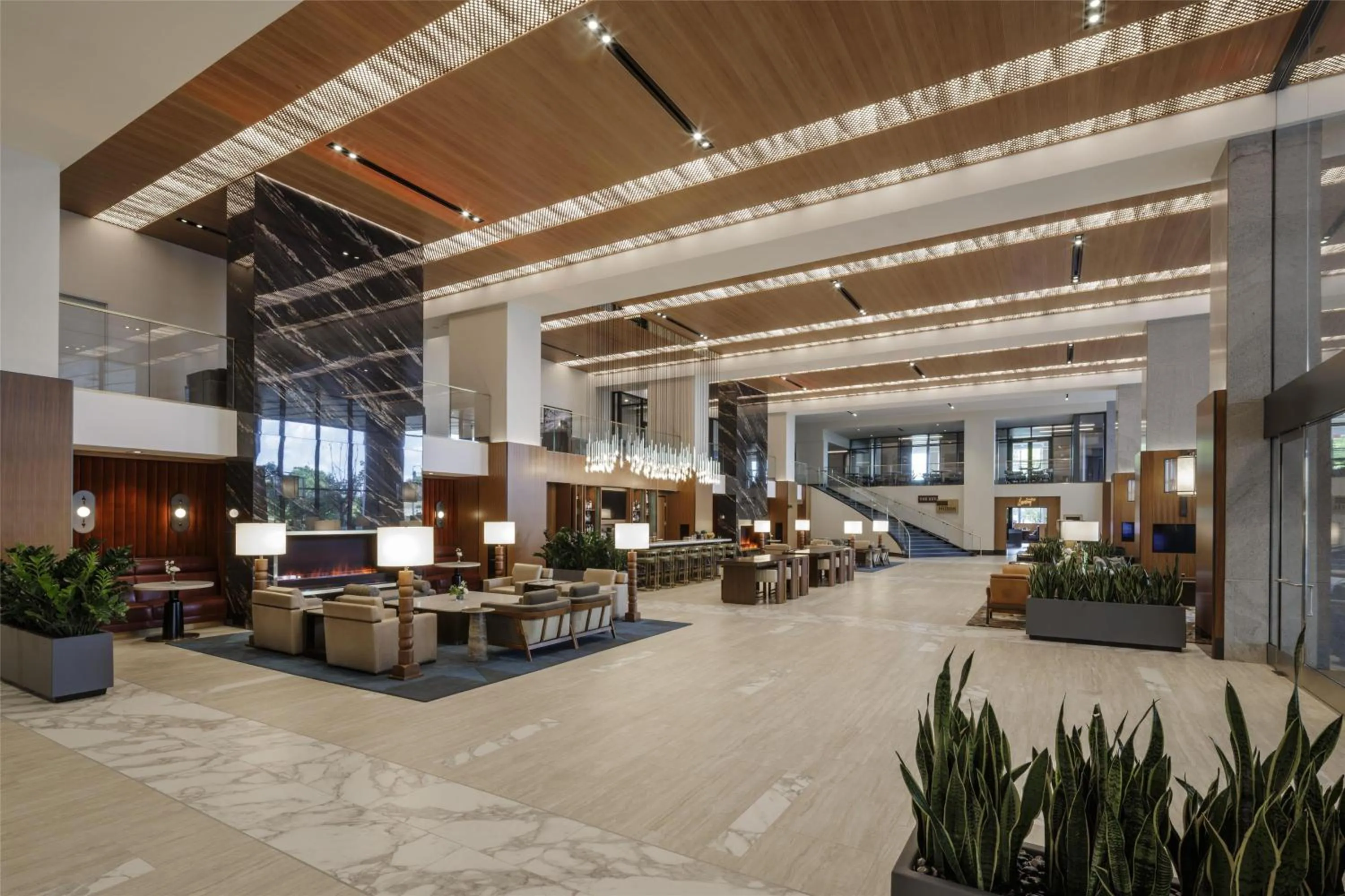 Lobby or reception in Hilton Arlington Rosslyn The Key