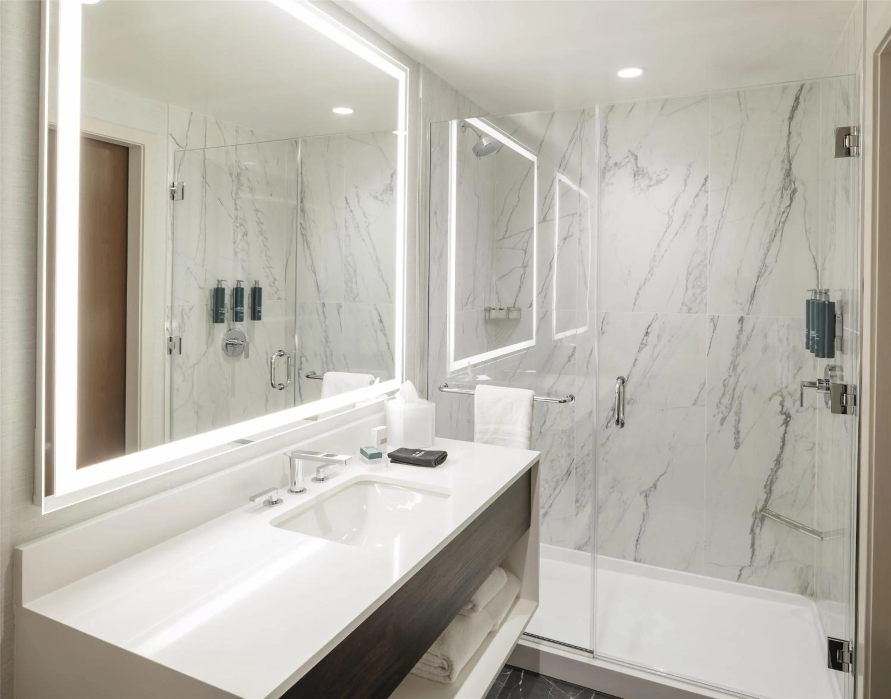 Bathroom in Hilton Arlington Rosslyn The Key