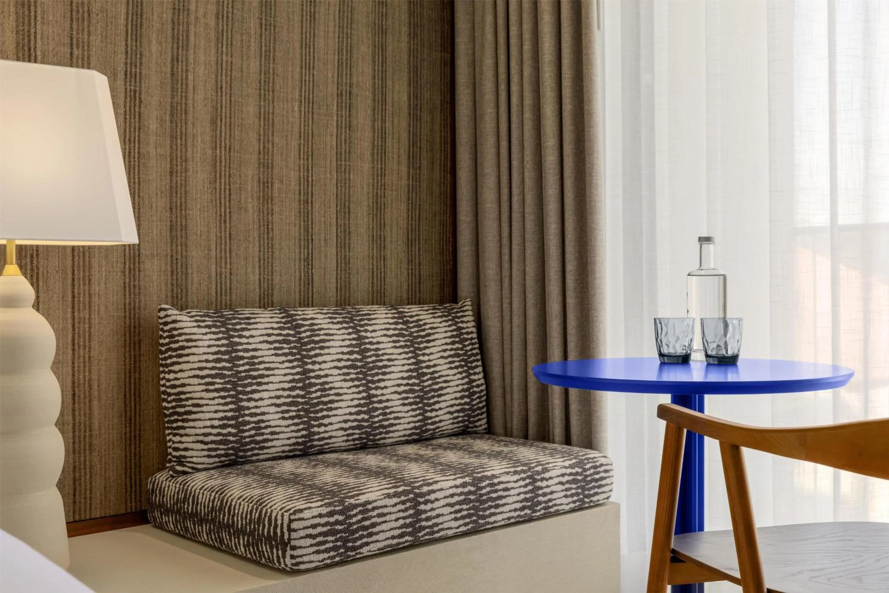 Decorative detail in Amarello Hotel Praia Santo André, Tapestry Collection by Hilton