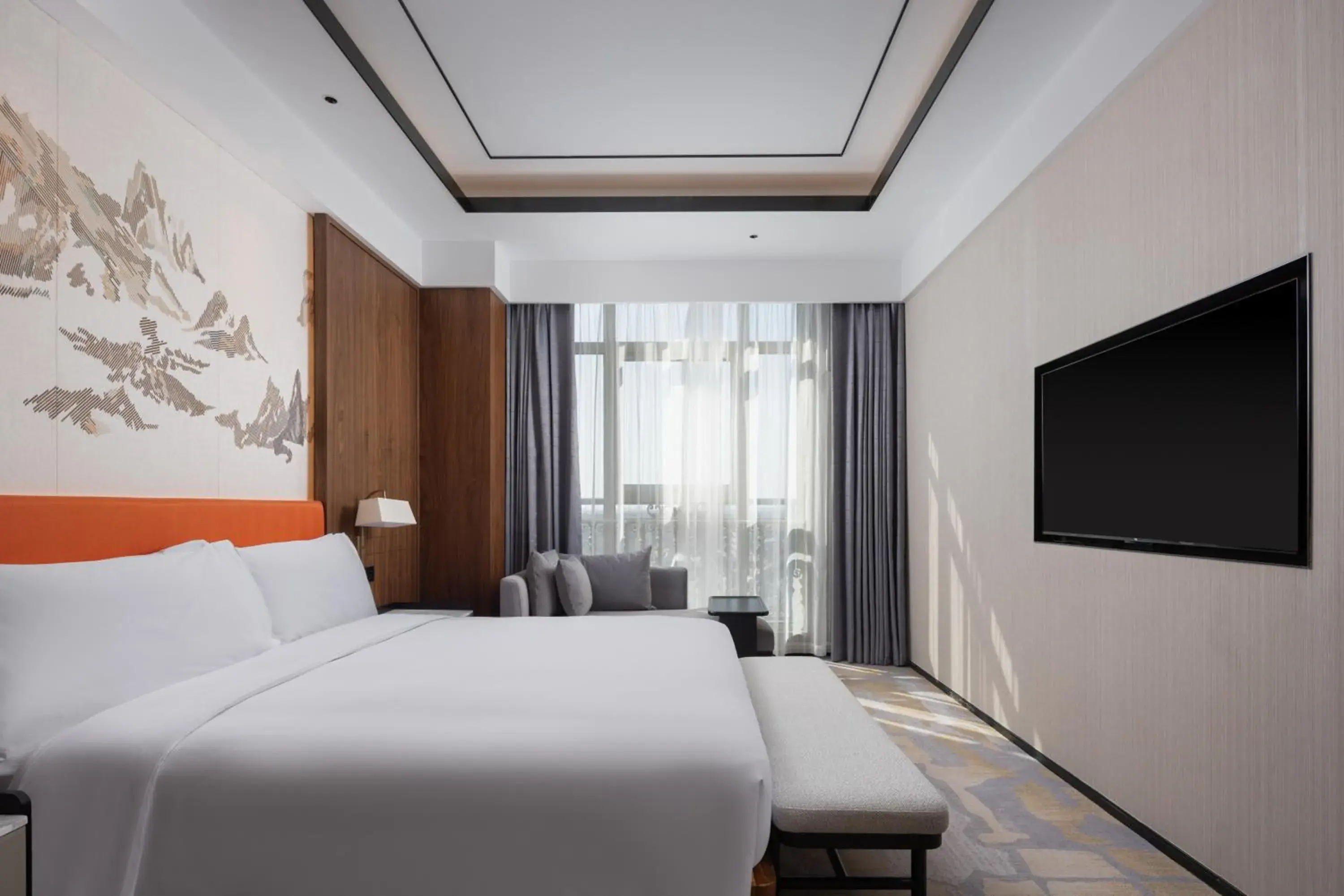 Deluxe King Suite in Hilton Garden Inn Shanghai High-Speed East Railway Station Deluxe King Suite in Hilton Garden Inn Shanghai High-Speed East Railway Station