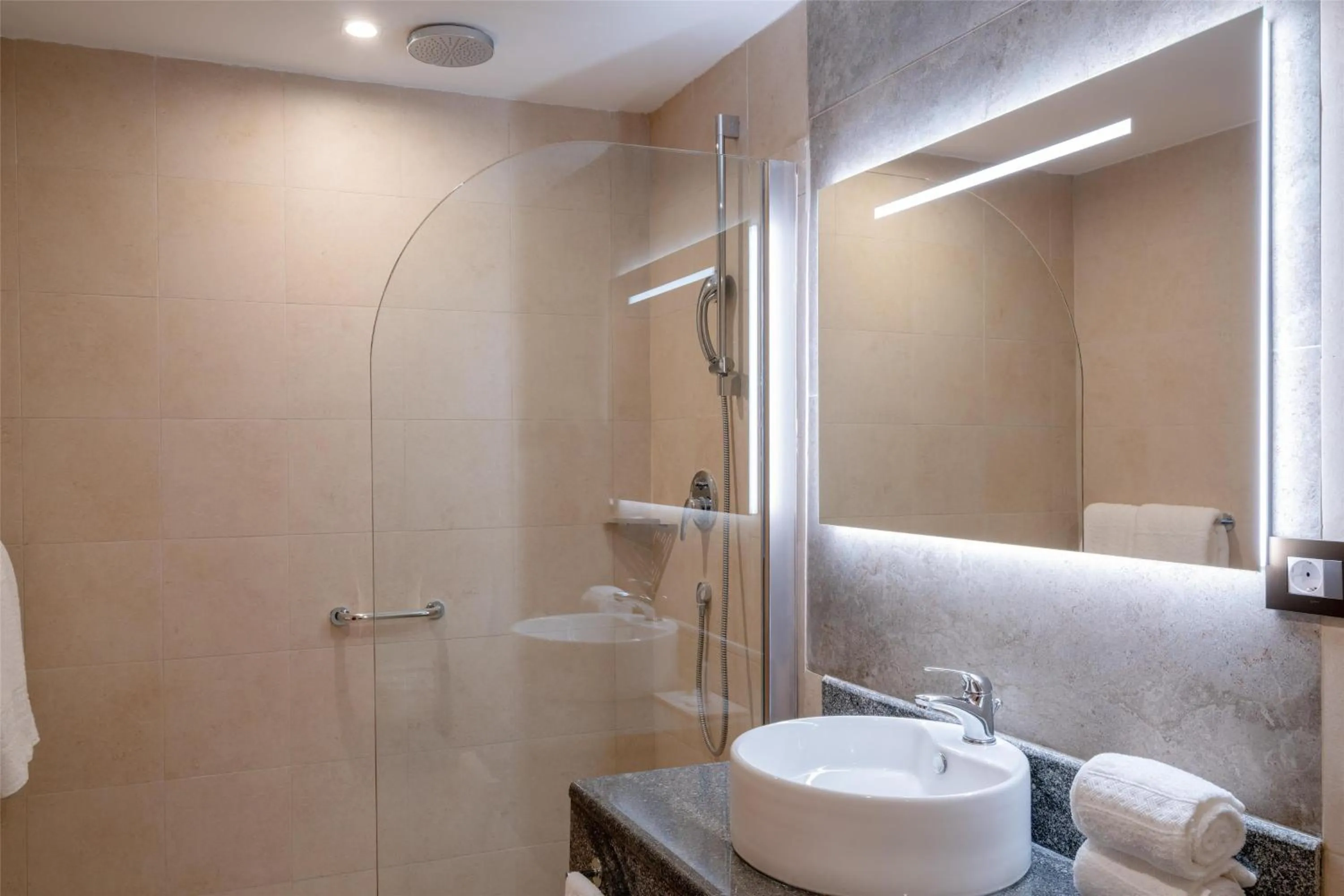 Bathroom in Doubletree By Hilton Addis Ababa Airport