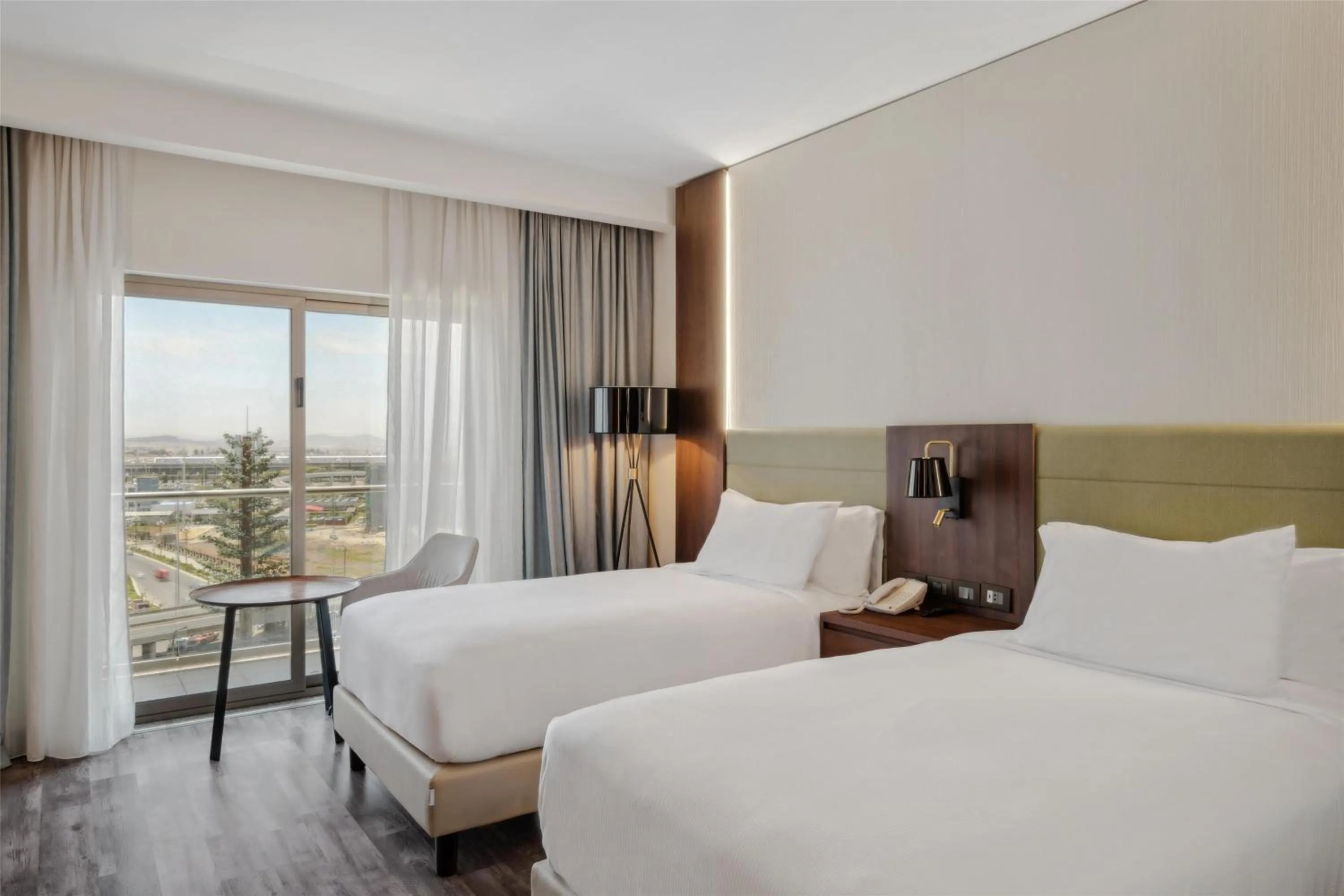 Bed in Doubletree By Hilton Addis Ababa Airport