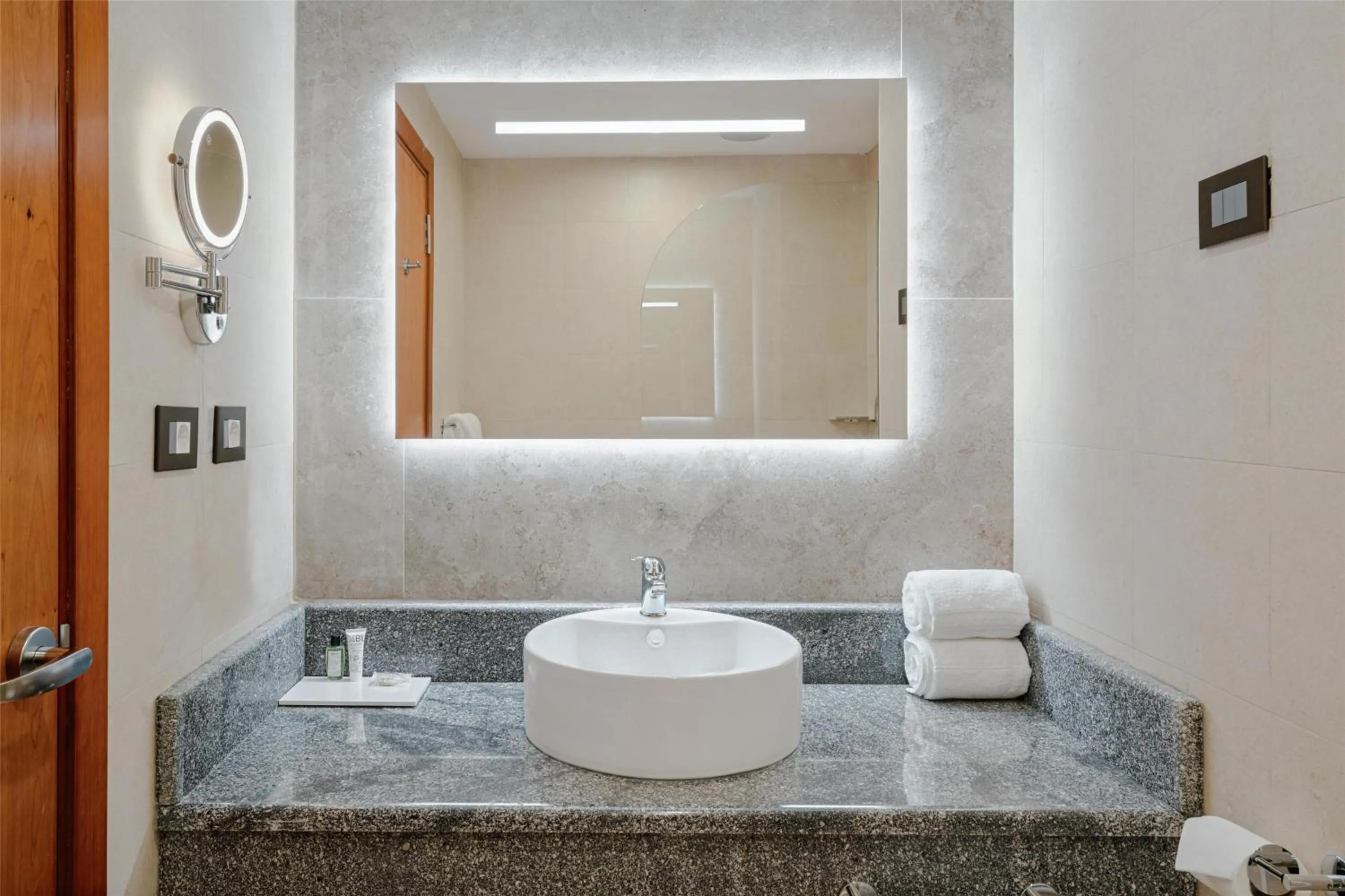 Bathroom in Doubletree By Hilton Addis Ababa Airport