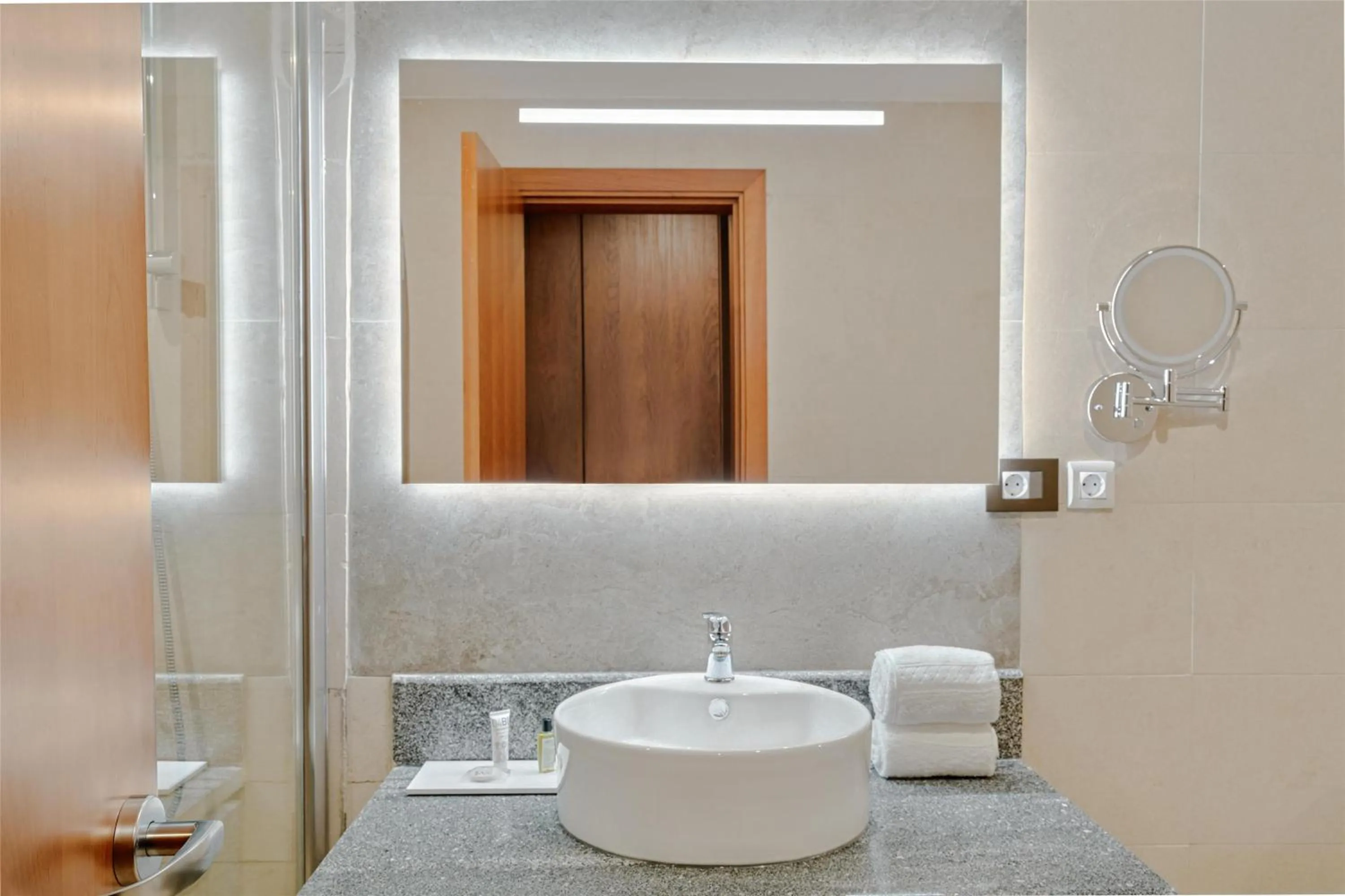 Bathroom in Doubletree By Hilton Addis Ababa Airport