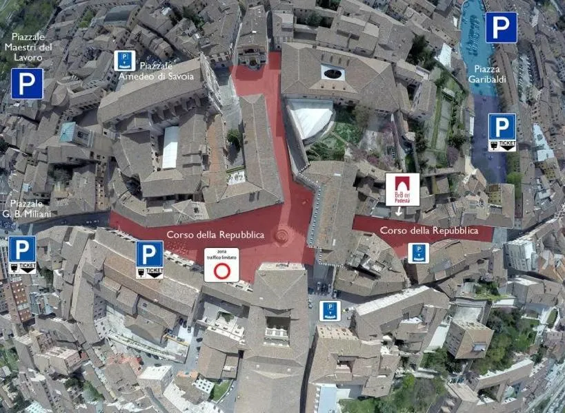 City view in Il Podestà