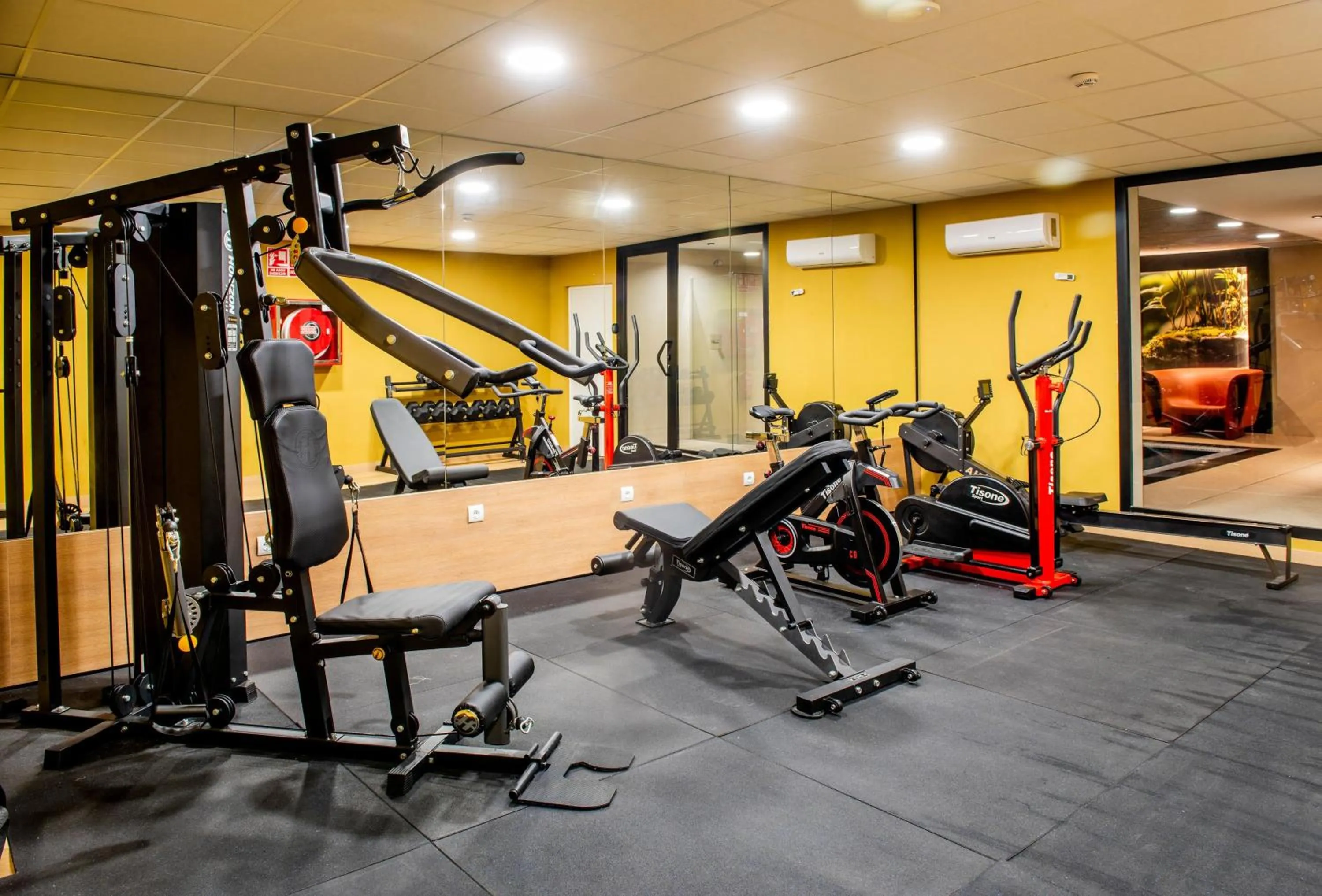 Fitness centre/facilities in Hotel Sercotel Plana Onda